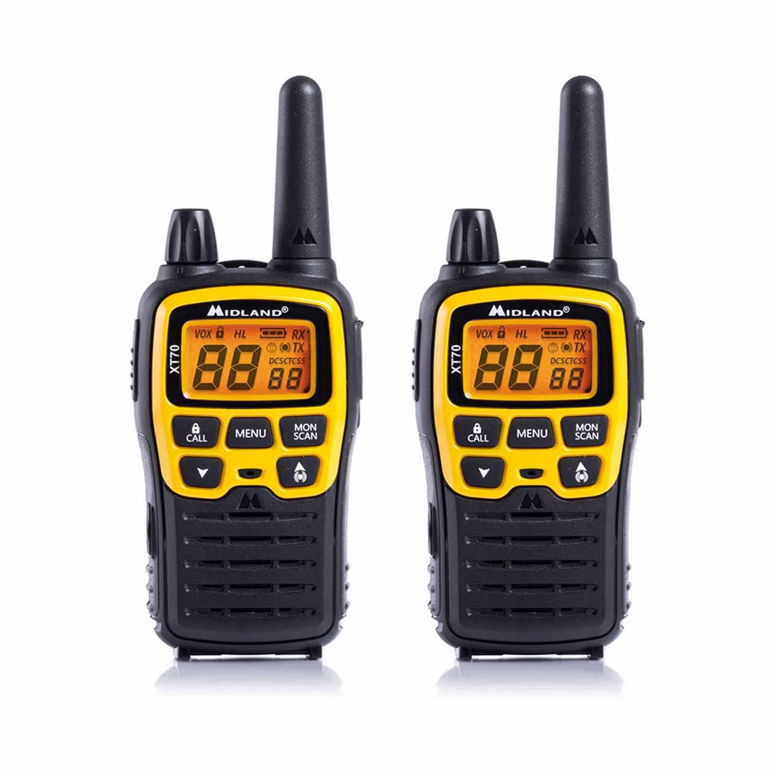 MIDLAND Walkie Talkie Dual Band Pmr446/lpd (12km) XT70 ADV-image 1