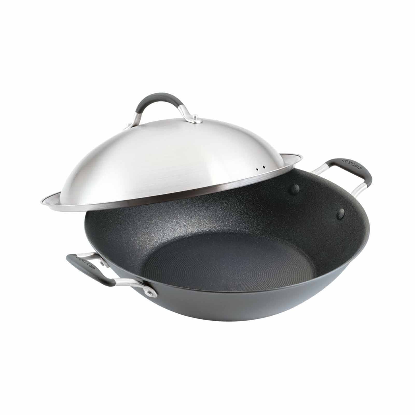 CIRCULON Scratchdefense A1 Nonstick 36cm Covered Wok 81830-image 2