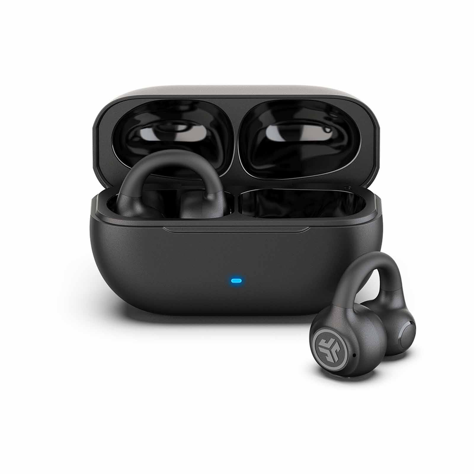 JLAB Flex Open Clip On Earbuds - Black EBFLEXRBLK124