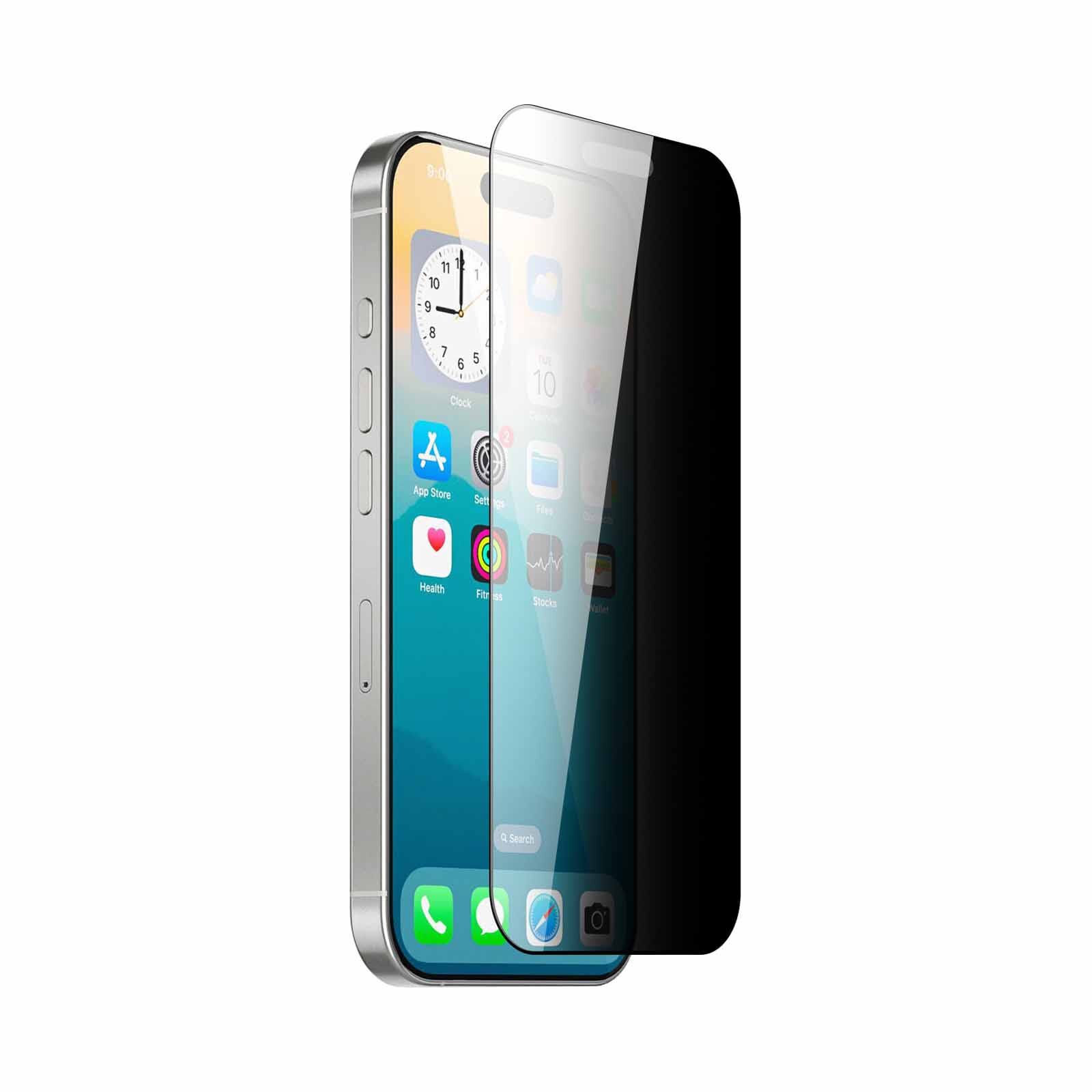 N.BRANDZ Full Cover Privacy Gls Protector For Iphone 17pro N-TG-IP17PRY63-image 5