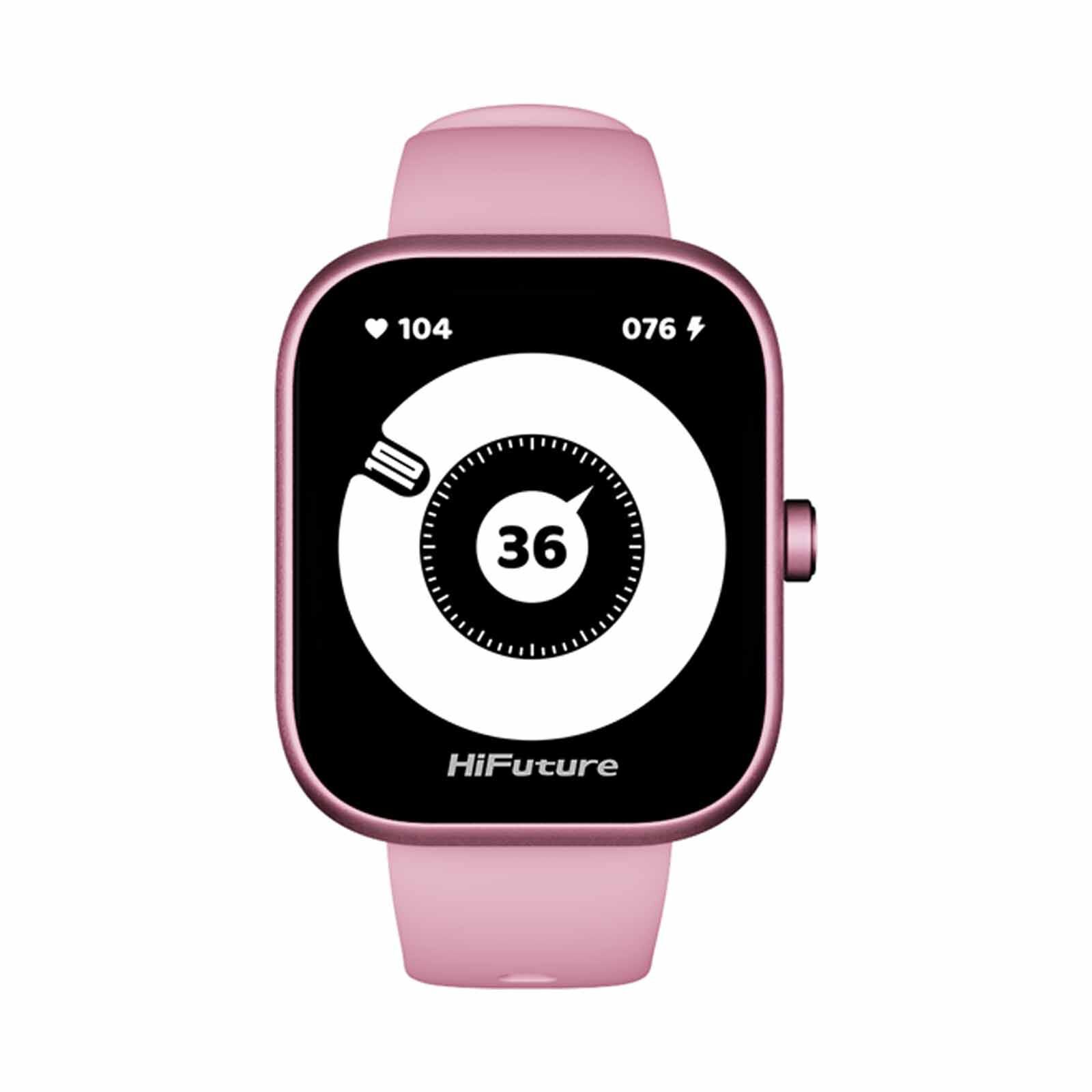 HIFUTURE Lume Pro - Pink Smartwatch With Amoled Screen And Heart Rate Function HSSW17PK