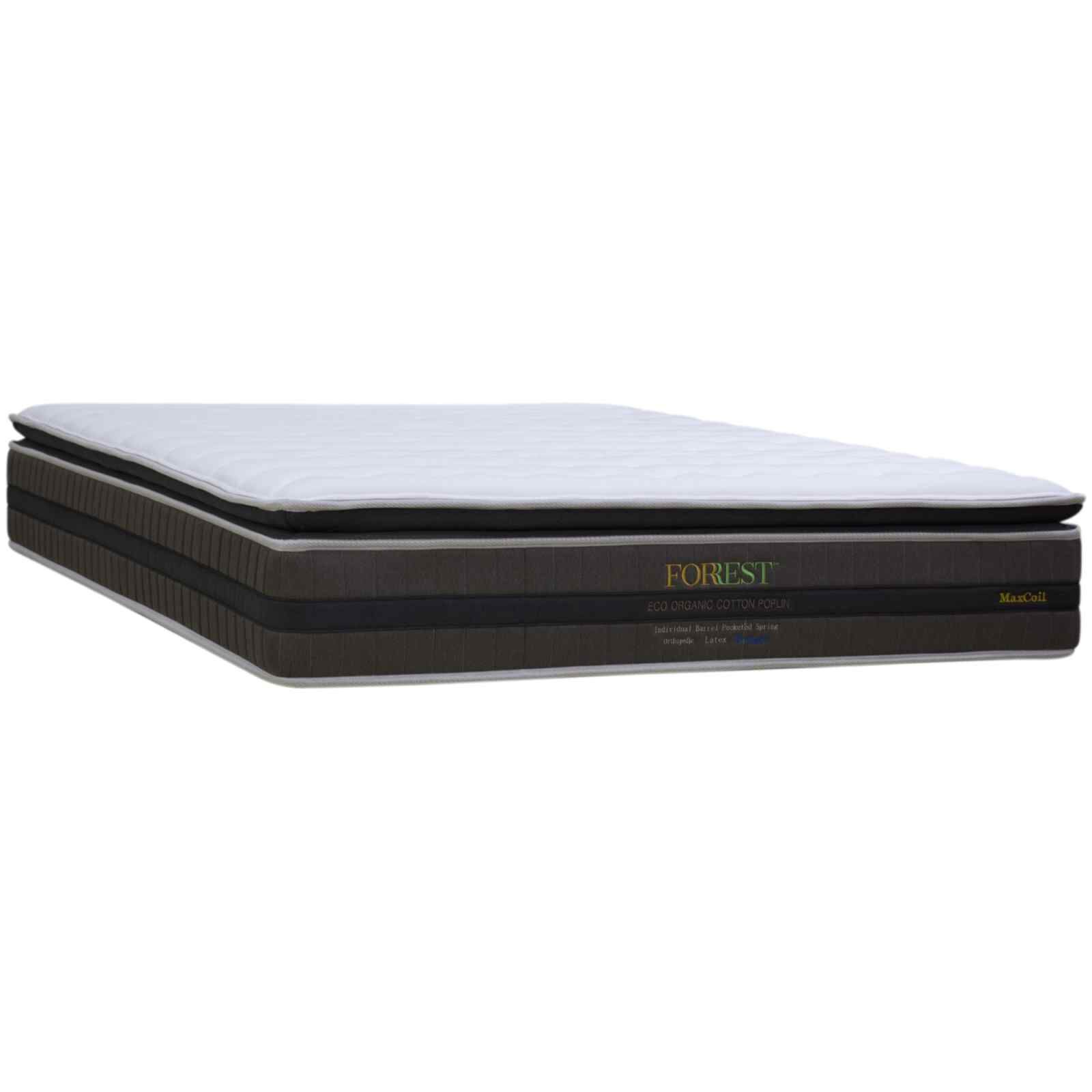 MAXCOIL Super Single Mattress ECO ORGANIC COTTON POPLIN-image 2