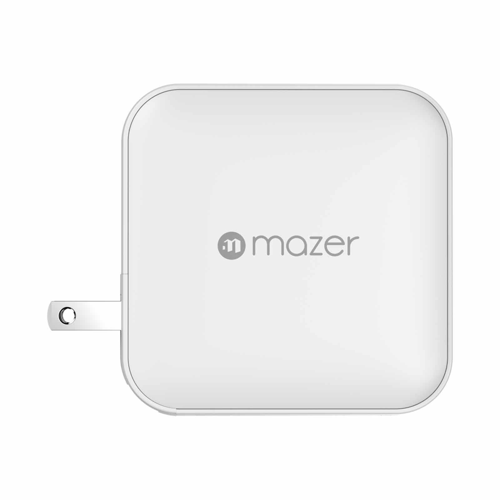 MAZER Prestigegan Pd3.1 165w 3c1a With Travel Plugs - White M-G165W-V5-WH-image 9