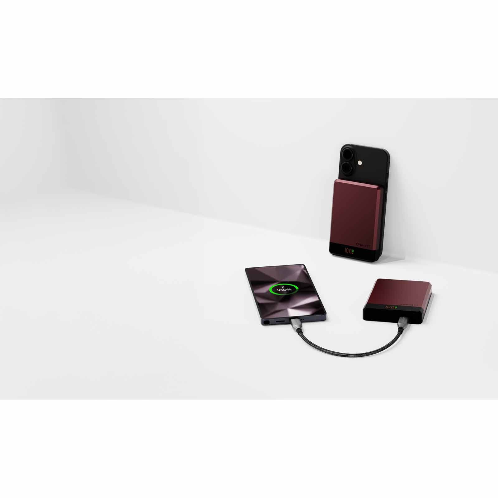 CYGNETT Magslim 10k Powerbank - Cherry CY5646PBCHE-image 6