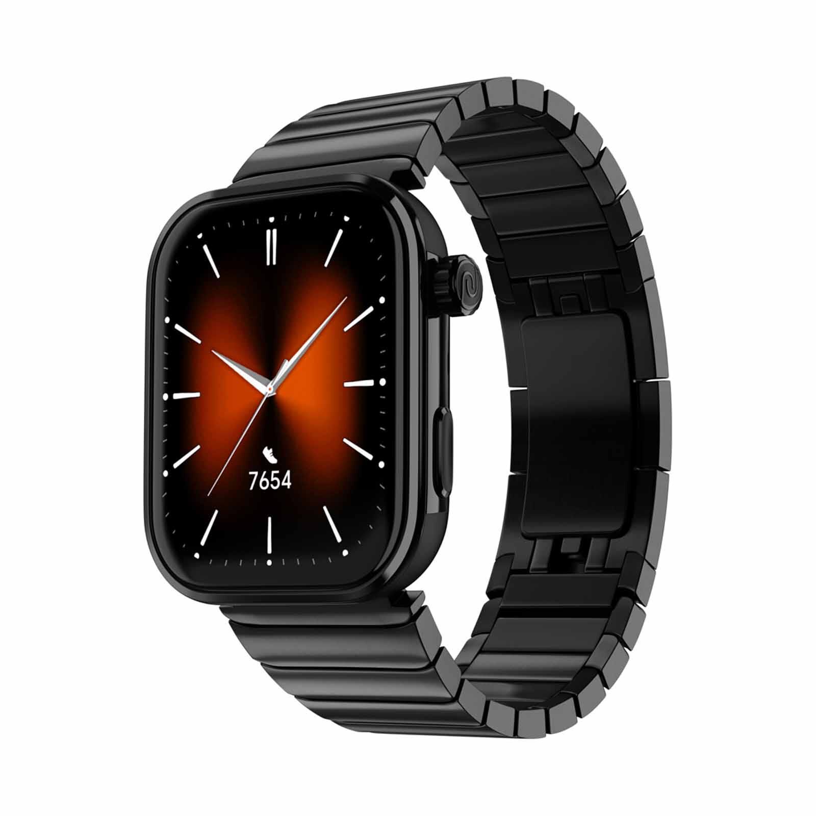 NOISE Colorfit Pro 6 Max Smartwatch - Chrome Black WRB-SW-CFPRO6MAX-GLOSSYMTL-GMTL_BLK-image 3