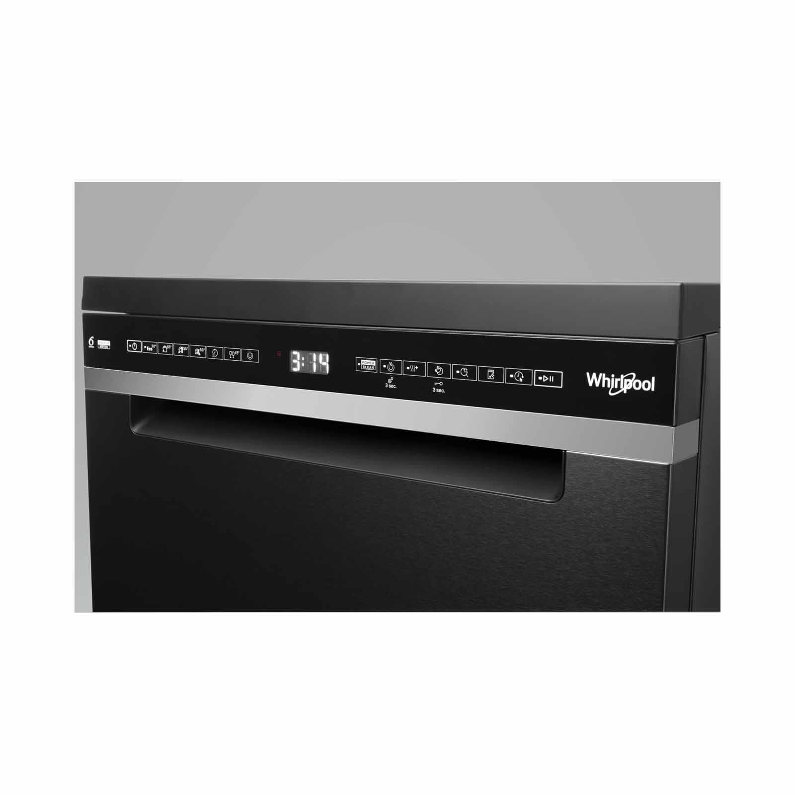 WHIRLPOOL Dishwasher - 60cm (exclude Installation) WDFS3L5PBSSG-image 3