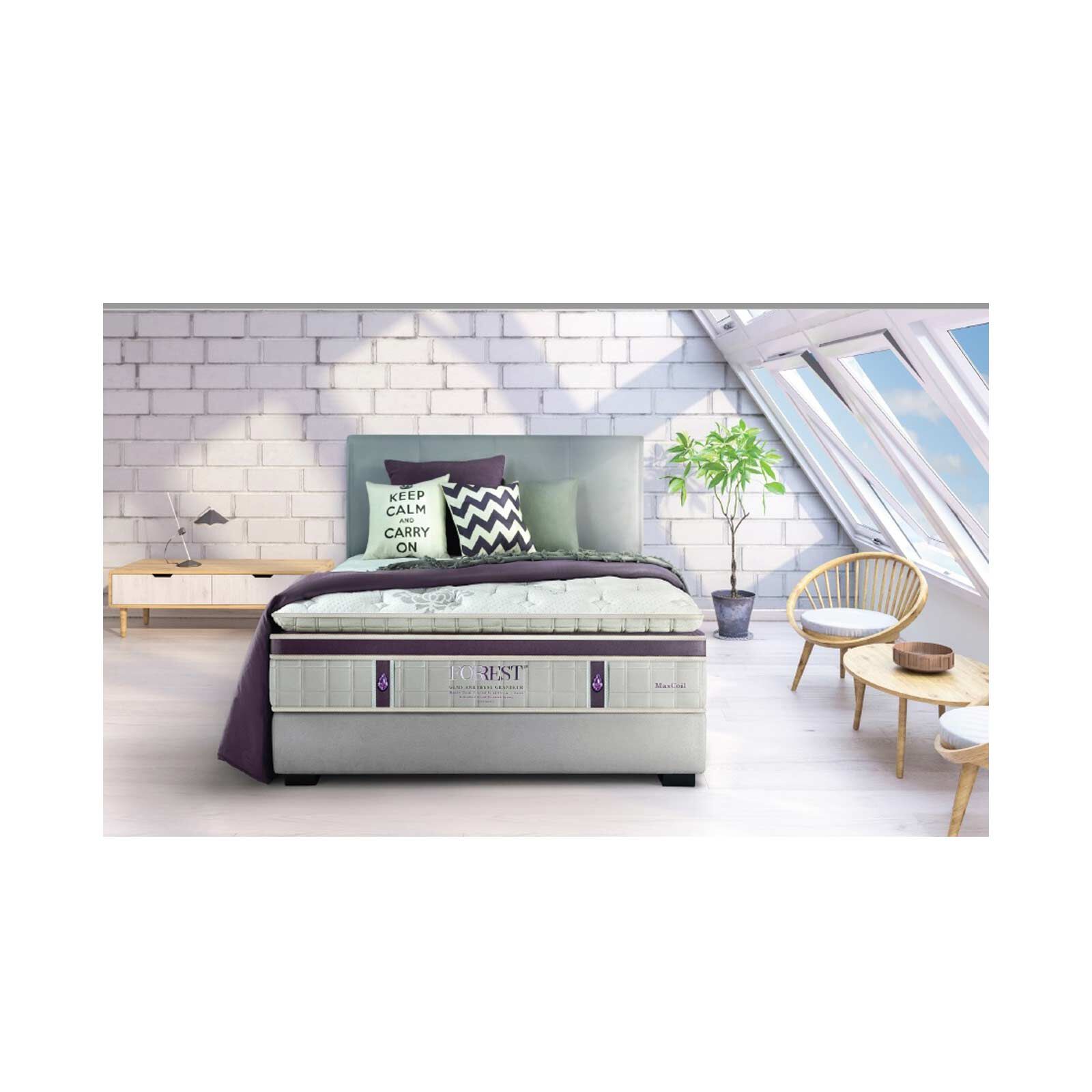 MAXCOIL Single Size Mattress AMETHYST GRANDEUR-image null