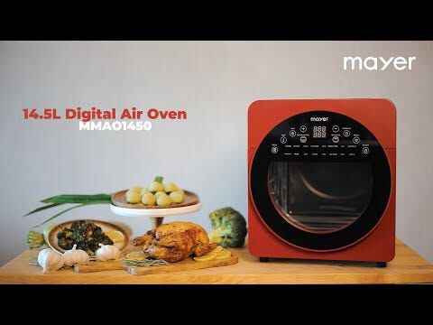 MAYER Air Fryer Oven (14.5l) MMAO1450BK-image 6