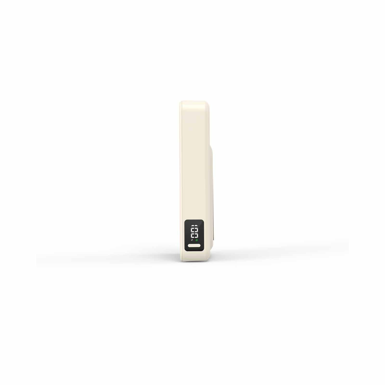 MAZER Magnetic 15w 10,000mah/pd30w With Istand Power Bank-cream M-MAGAIR20-CM-image 11