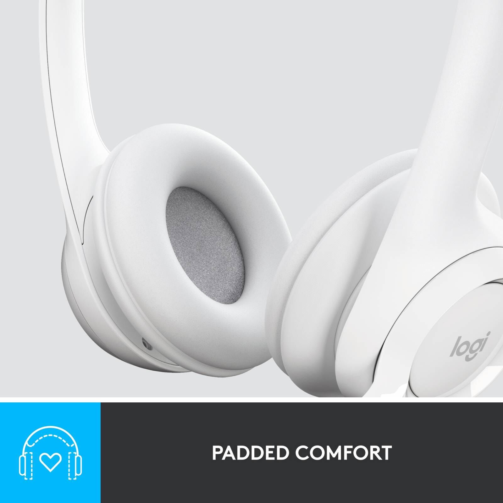 LOGITECH H390 Usb Stereo Headset Off-white (2y) 981-001287-image 7