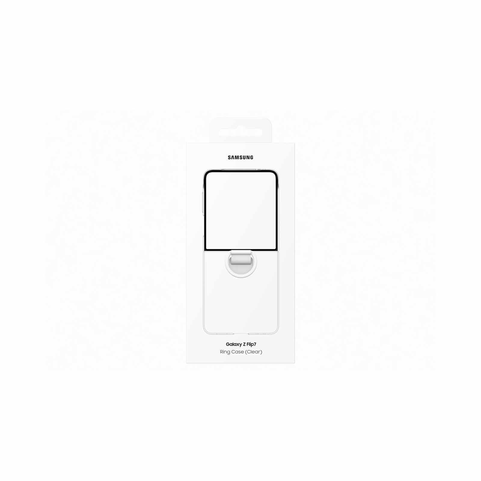 SAMSUNG Galaxy Z Flip7 Clear Case With Ring EF-QF766CTEGWW-image 1