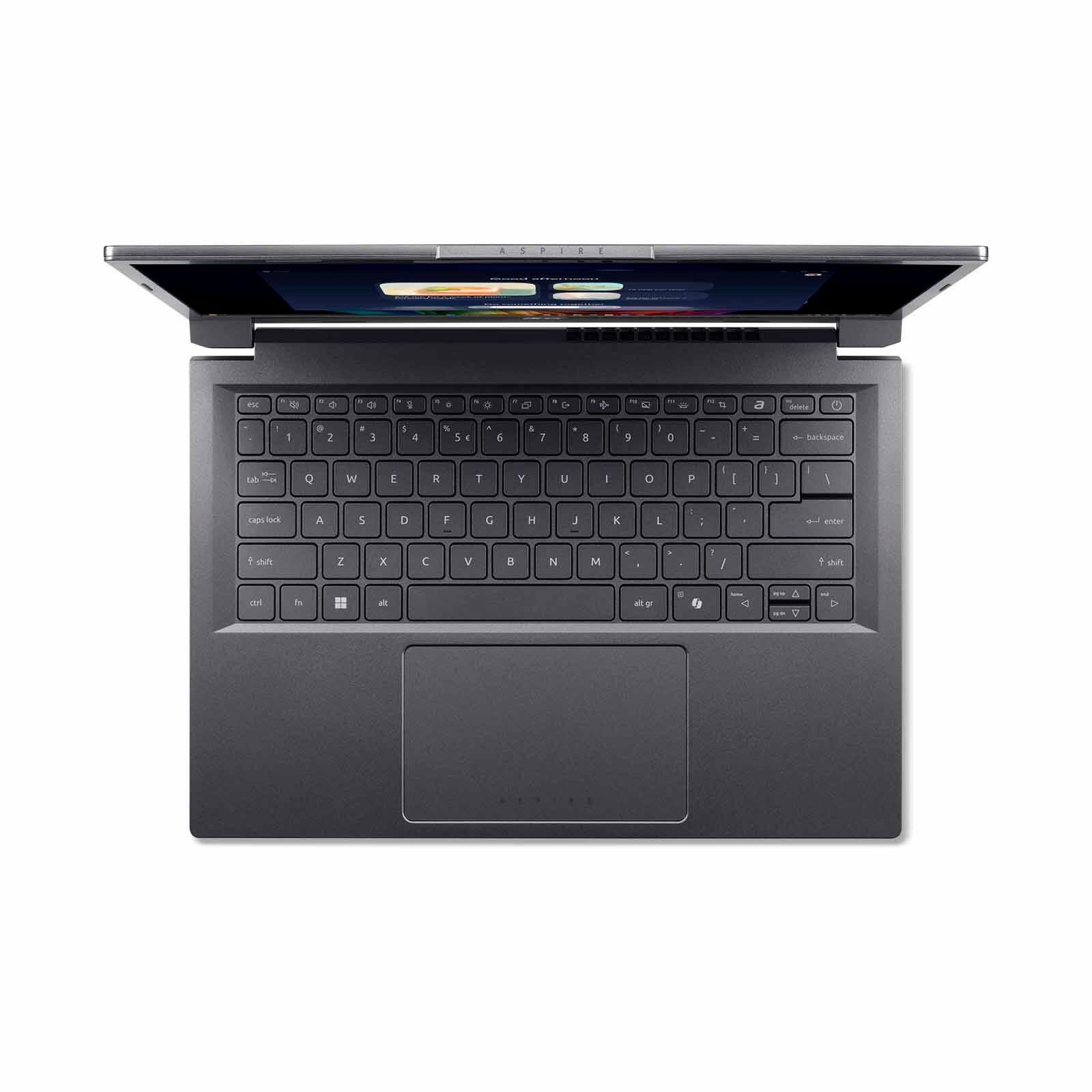 ACER 14in Copilot+ Pc Intel Core Ultra 7 256v 16gb 512gb Ssd Win 11 Home ASPIRE 14 AI A14-52M-72TH (STEEL GRAY)-image 4