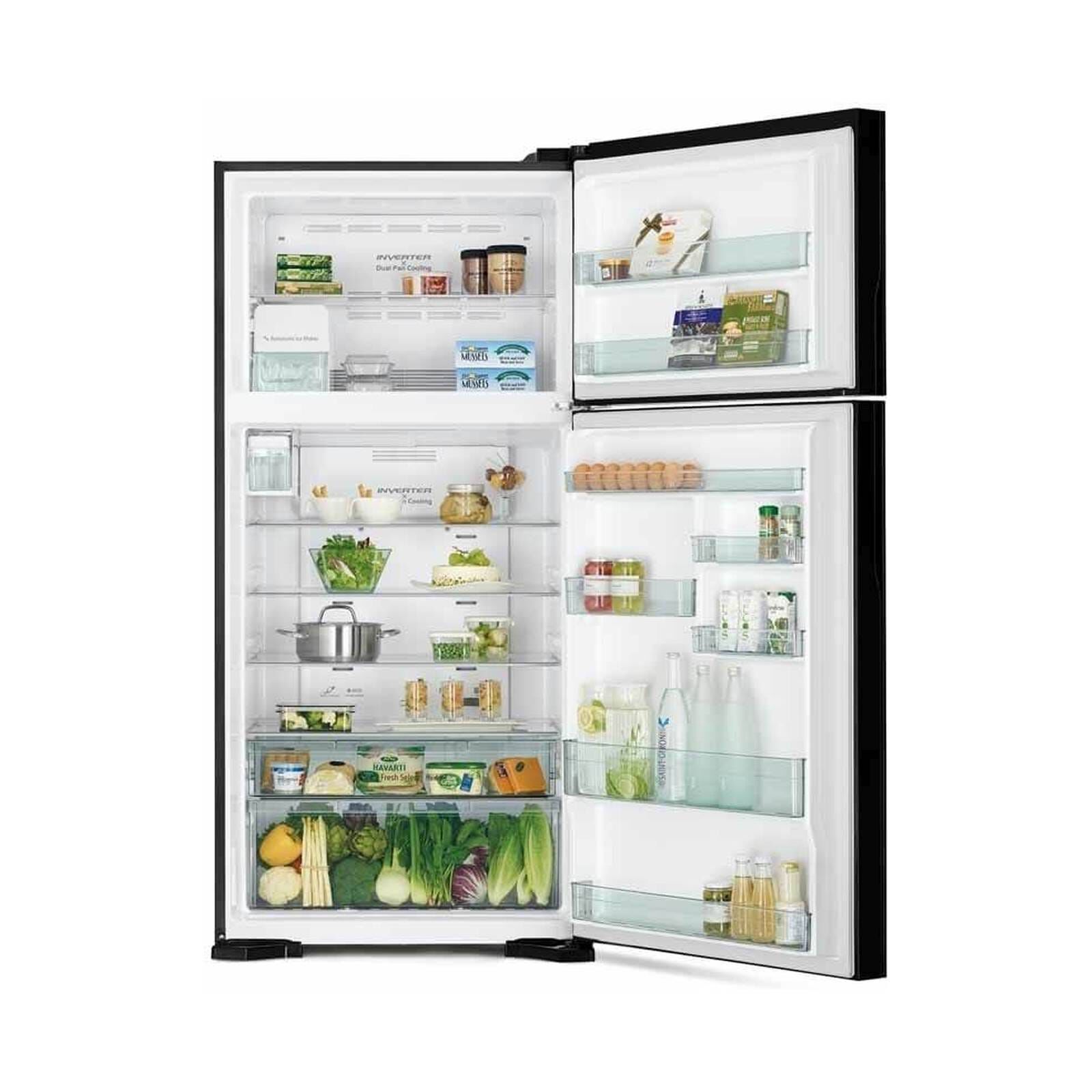 HITACHI 2 Dr Fridge (534l) RVG695P9MSXGBK-image 2