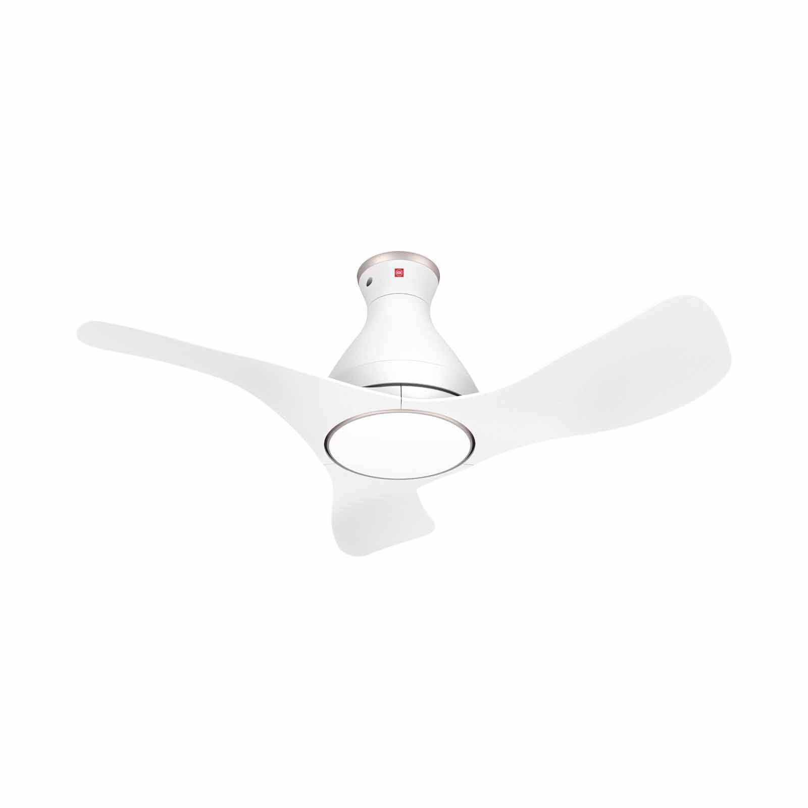 KDK 40 In Dc Ceiling Fan With Light (white) F40GP (WH)