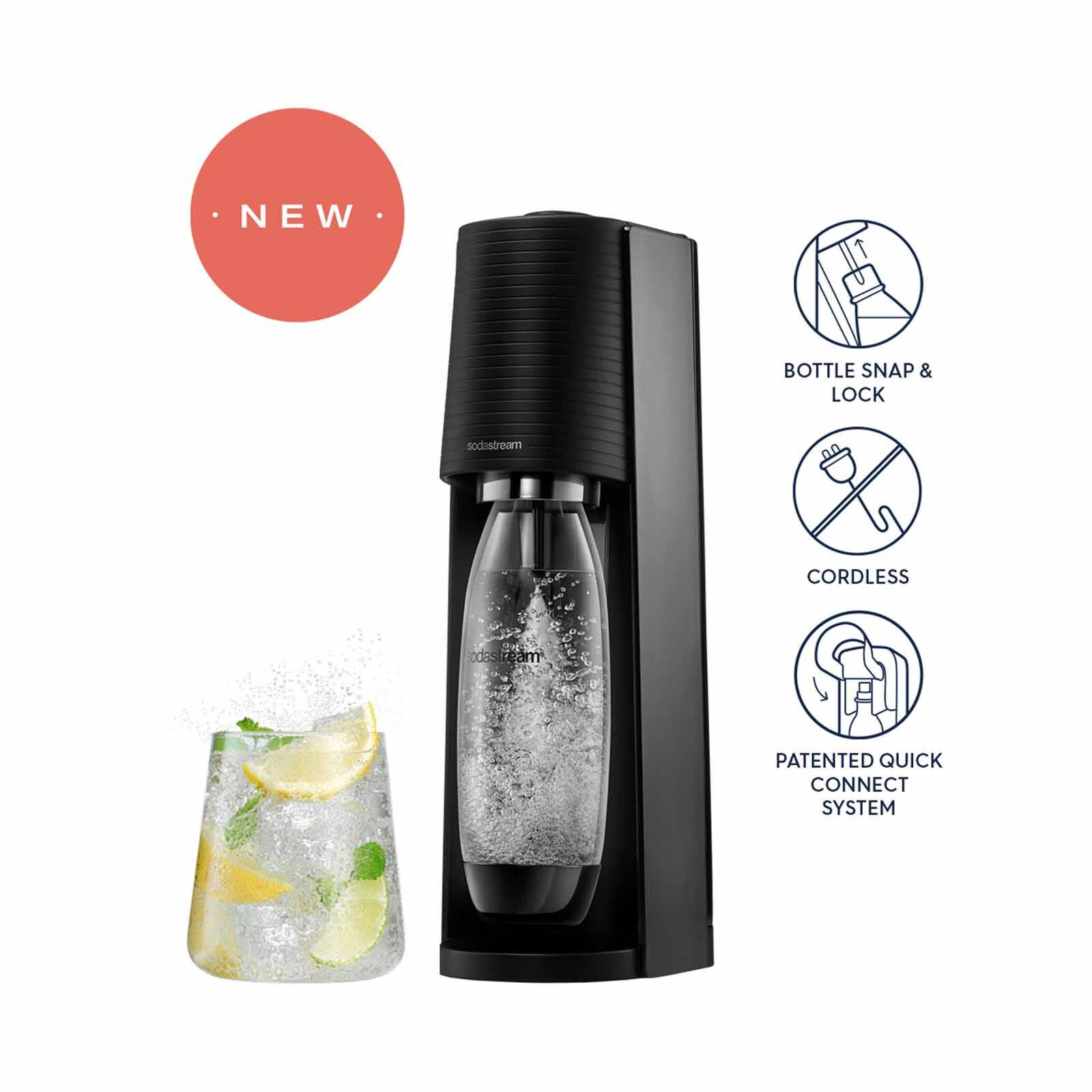 SODASTREAM Sparkling Water Maker - Black TERRA - 1012811651