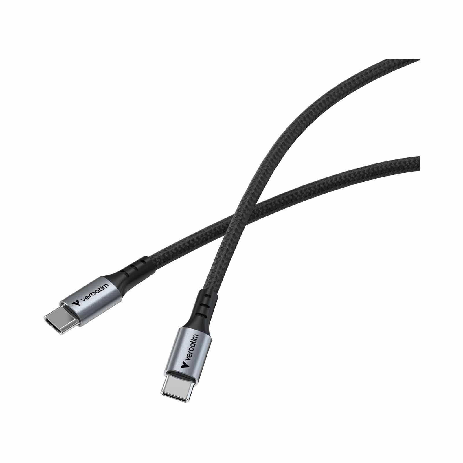 VERBATIM Sync & Charge Usb C To Usb C 100w 120 Cm VM31846-image 2