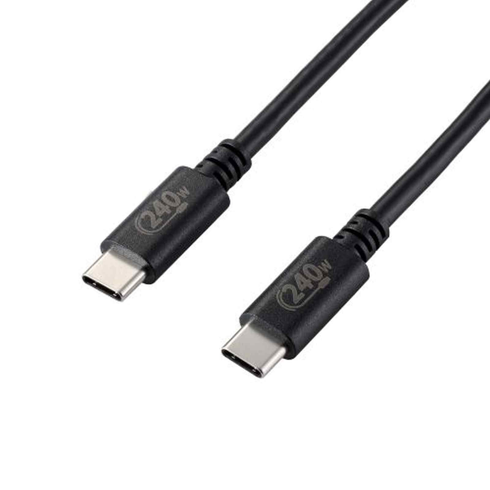 ELECOM Type C - C Cable Pd 240w 1m U2C-CCPE10NBK-image 1