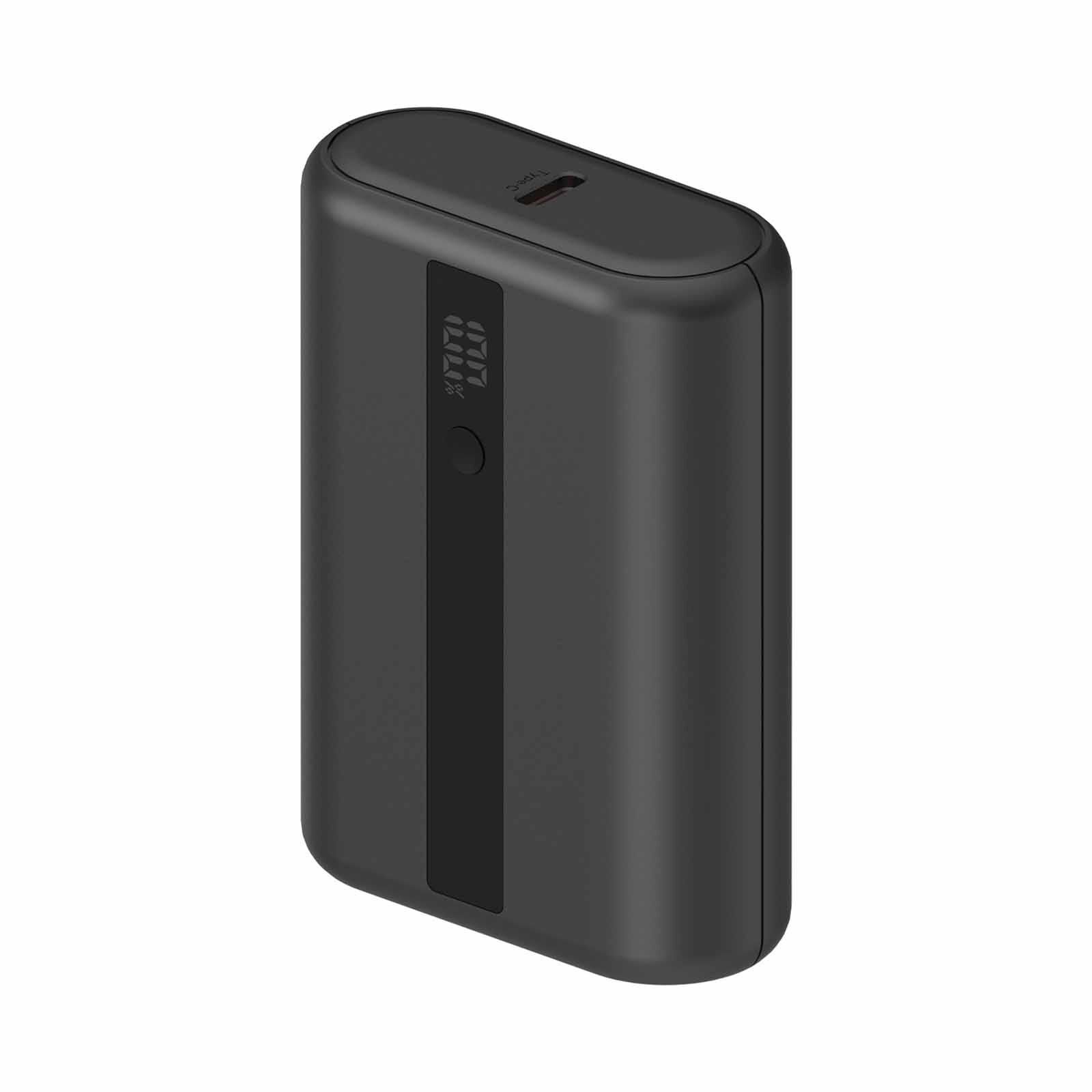 ENERGEA Compac Mini 3 With Display Pd3.0/usb/usb3.0/scp/ Powerbank, 10000mah Li-ion - Gun CP-MINI3-GUN-image 1