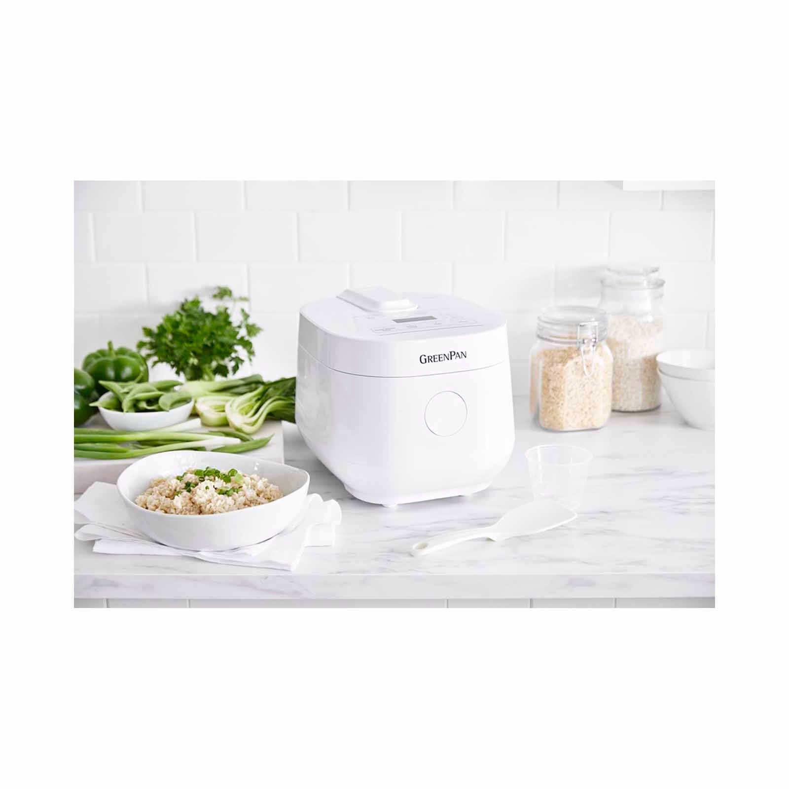 GREENPAN Bistro Collection Rice & Grains Cooker - White GPRC046245-image 3