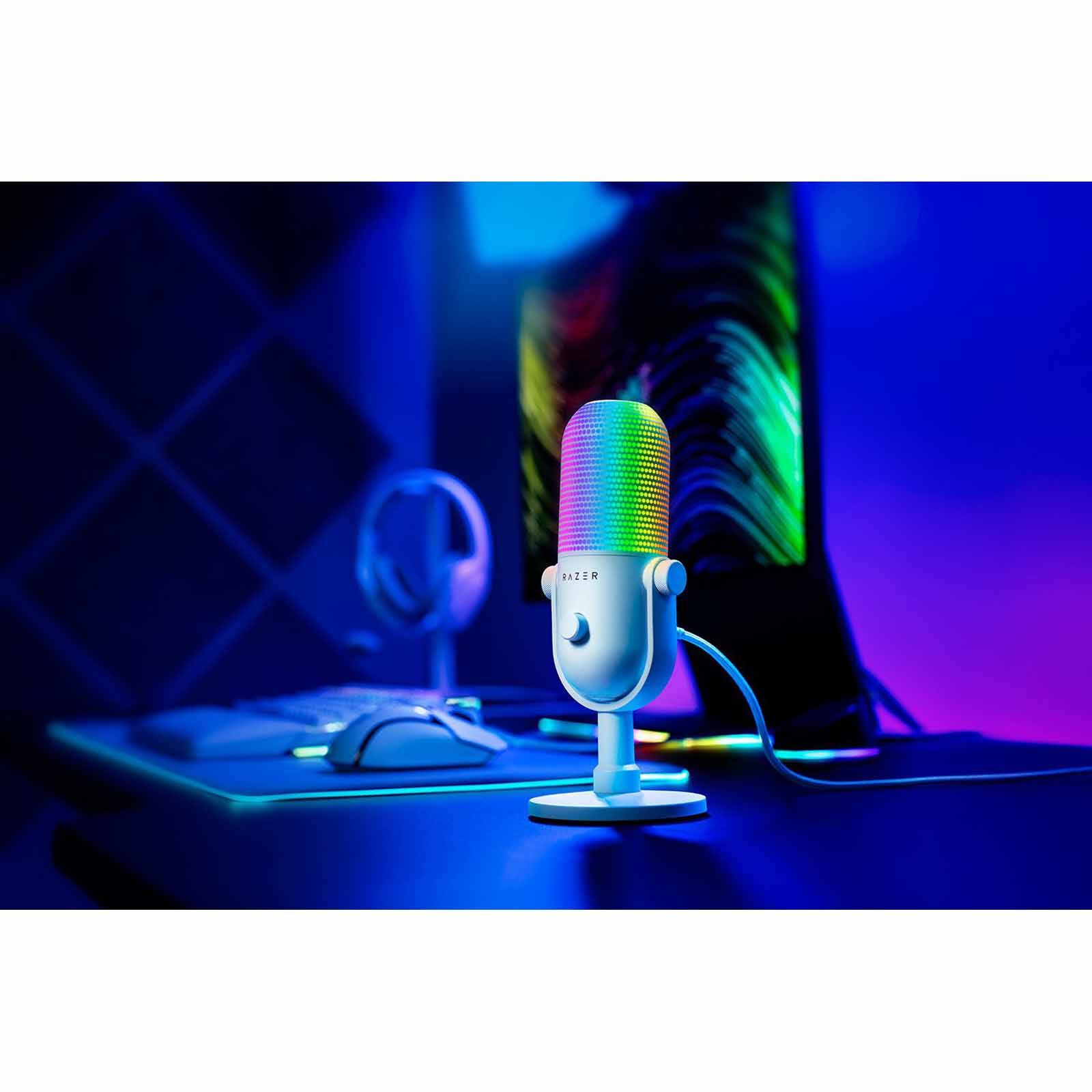 RAZER Seiren V3 Chroma - Rgb Usb Microphone-white RZ19-05060200-R3M1-image 4