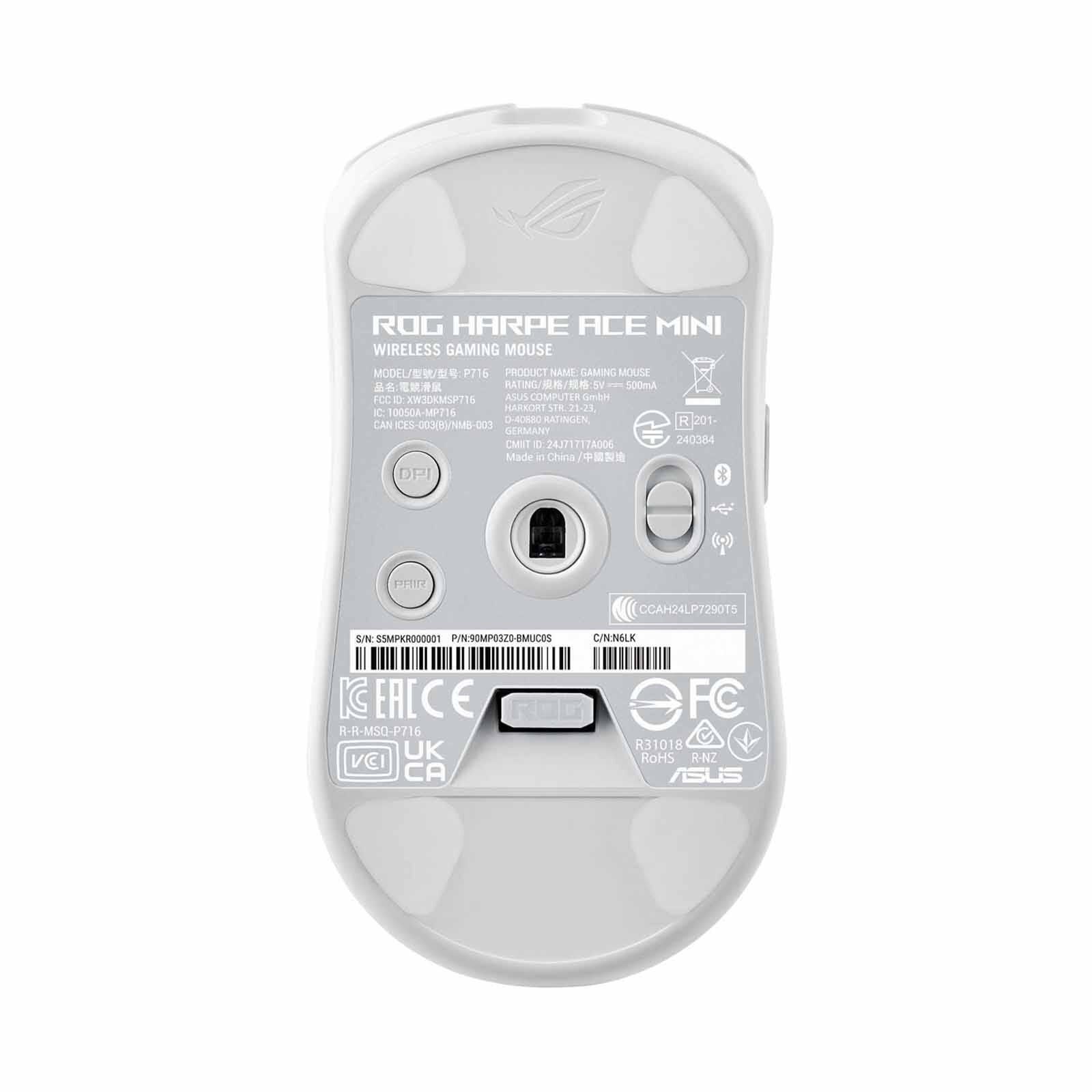 ASUS Asus Rog Harpe Ace Mini Gaming Mouse Wht ROG HARPE ACE MINI WHITE-image 8