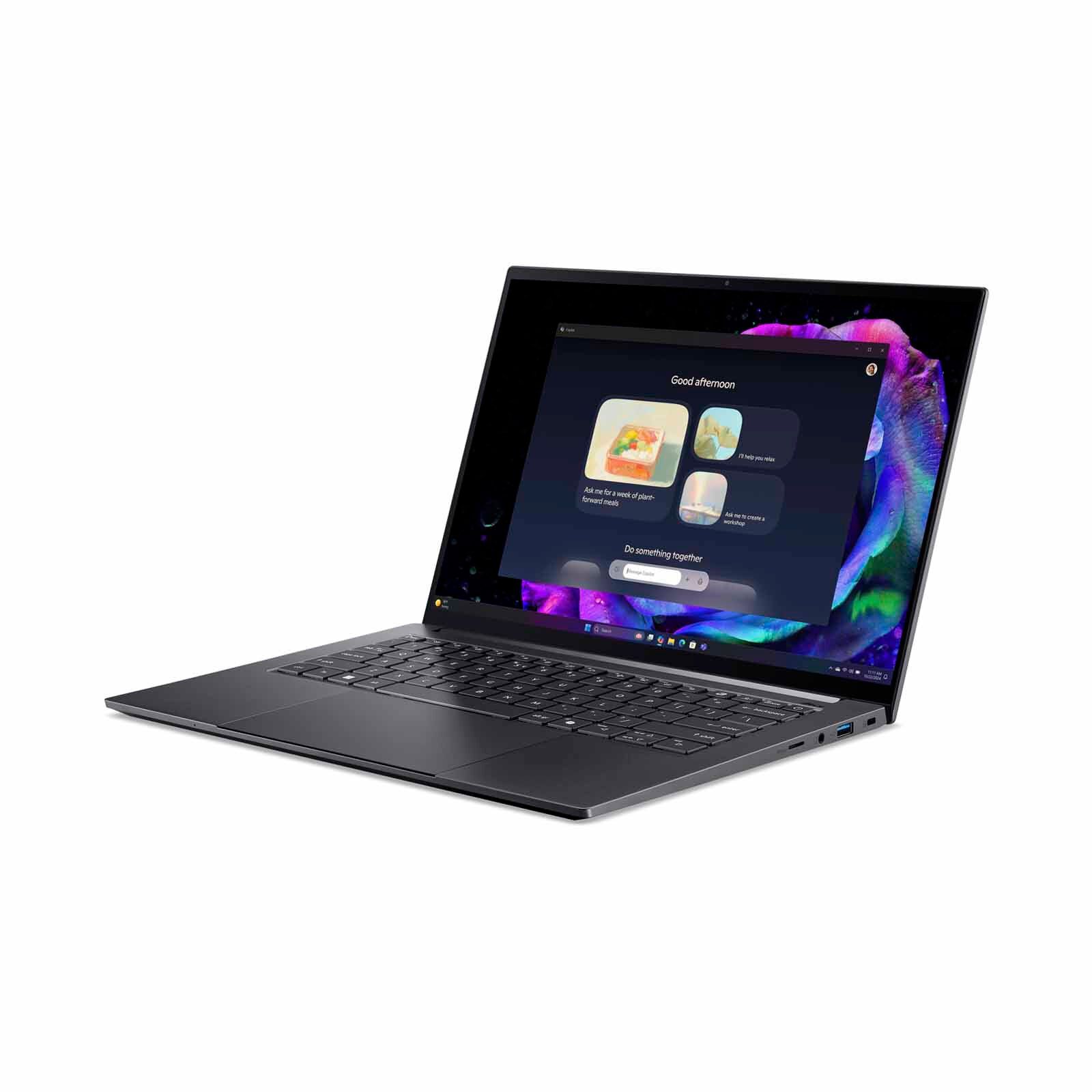 ACER 14.5in Oled Touch Intel Core Ultra 7 255h 32gb 1tb Ssd Rtx 5050 Win 11 Home SWIFT X 14 AI PC SFX14-73G-74Q5 (TITANIUM GRAY)-image 2