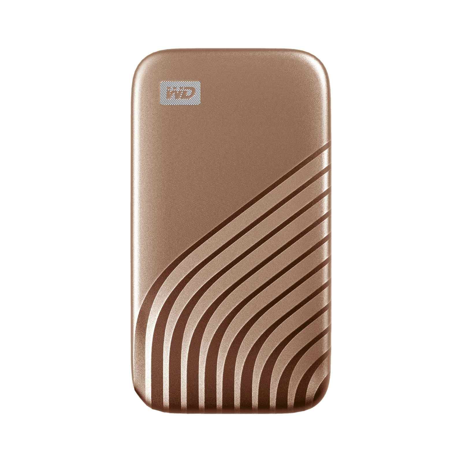 WESTERN DI My Passport Hard Drive Ssd 1tb Gold WDBAGF0010BGD-WESN