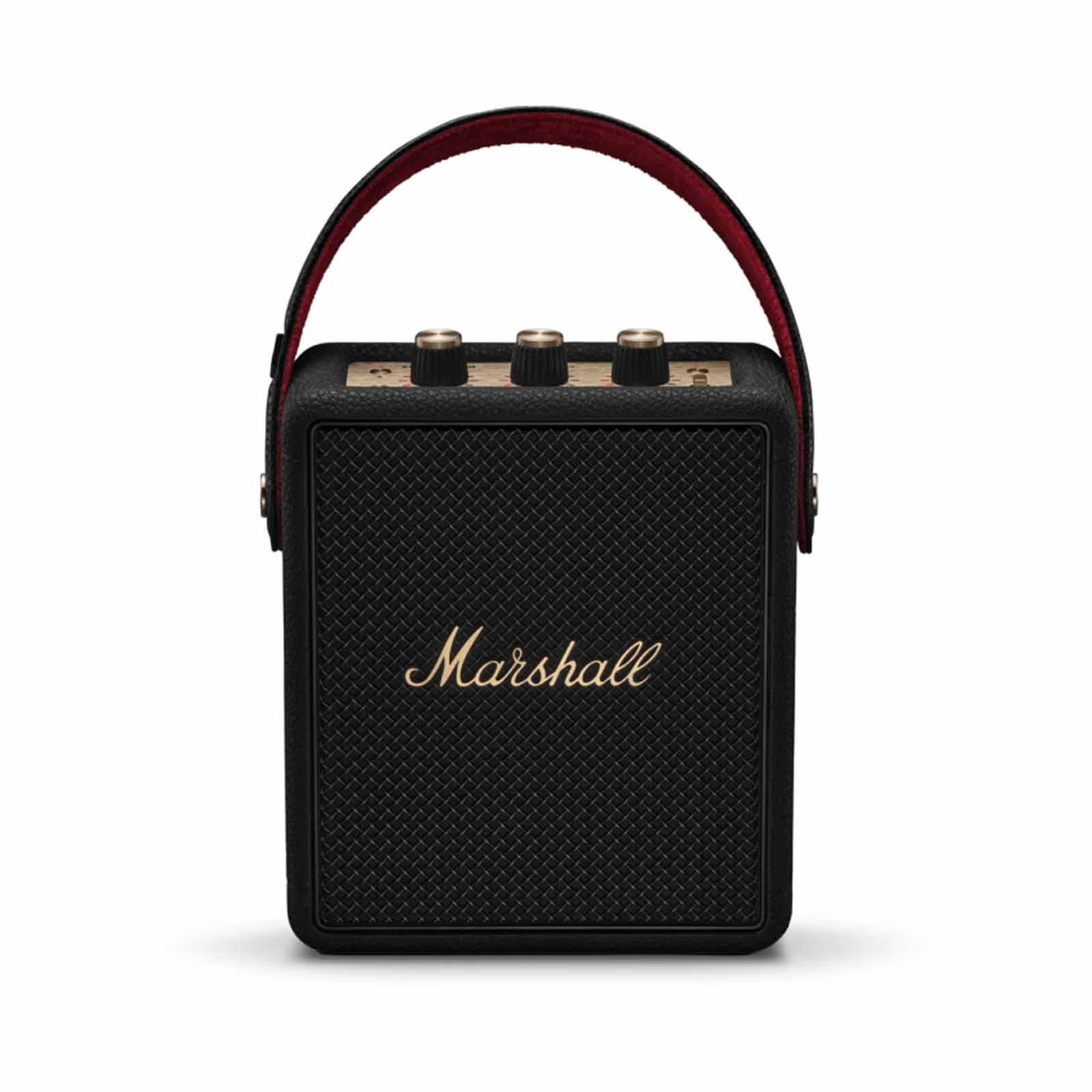 MARSHALL Portable Bluetooth Speaker STOCKWELL III (BLACK & BRASS)-image 1