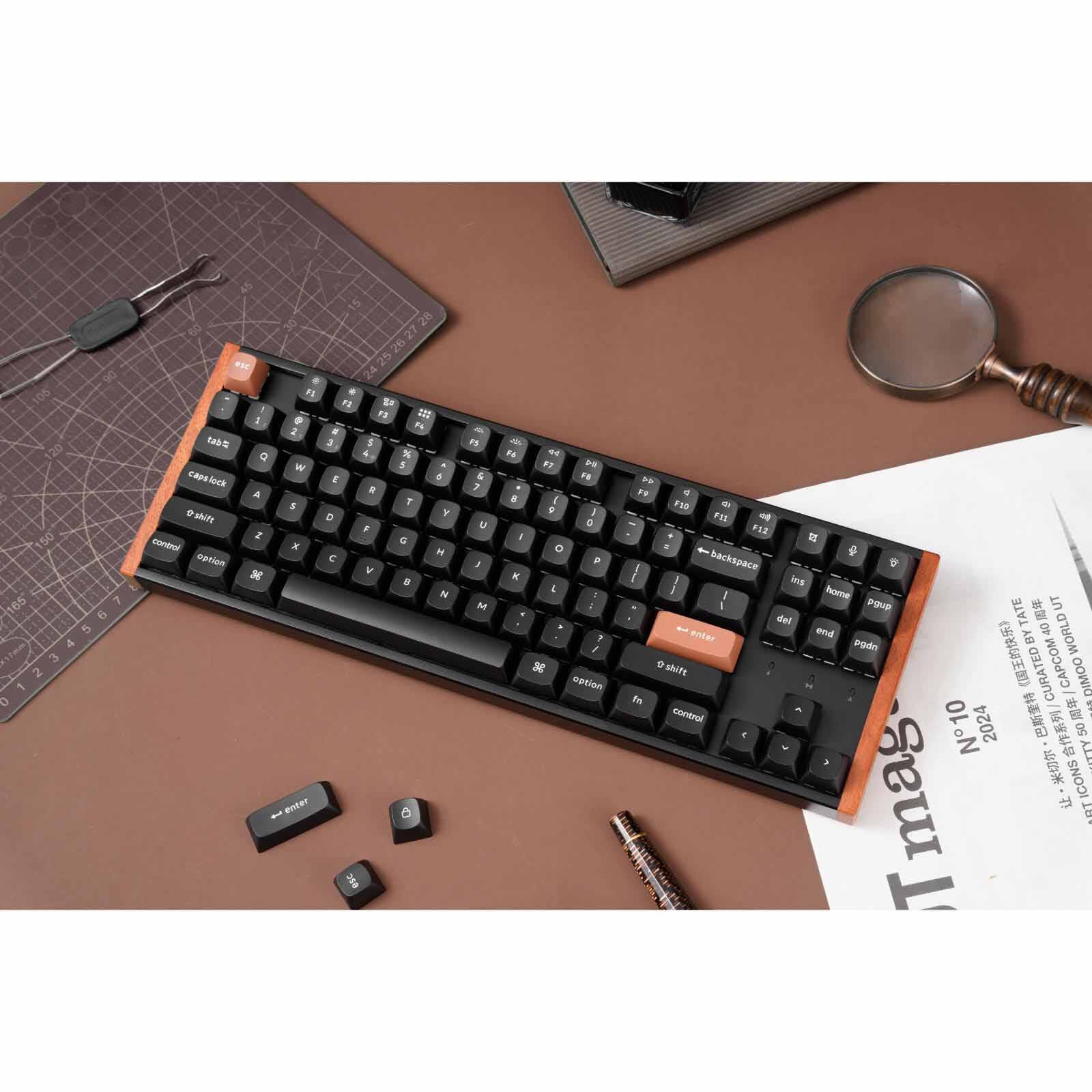 KEYCHRON K8 He 80%tkl, 87 Key, Black Full Assembled, Rgb, Hot-swap, Hall Effect Keyboard - Special Ed. KYCN-K8H-F1-image 4