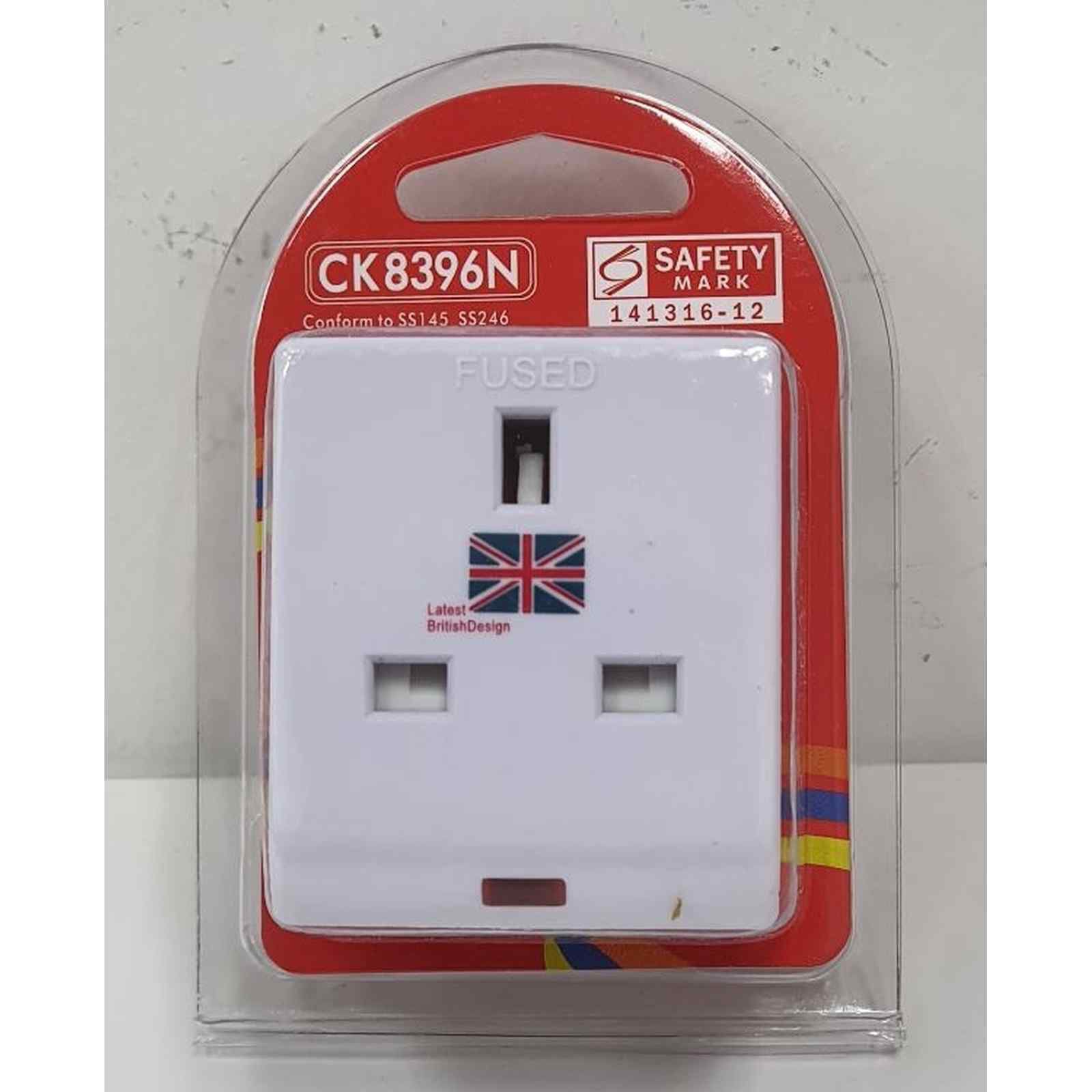 CK 3 Way Adaptor W/neon Light CK8396N-image 1