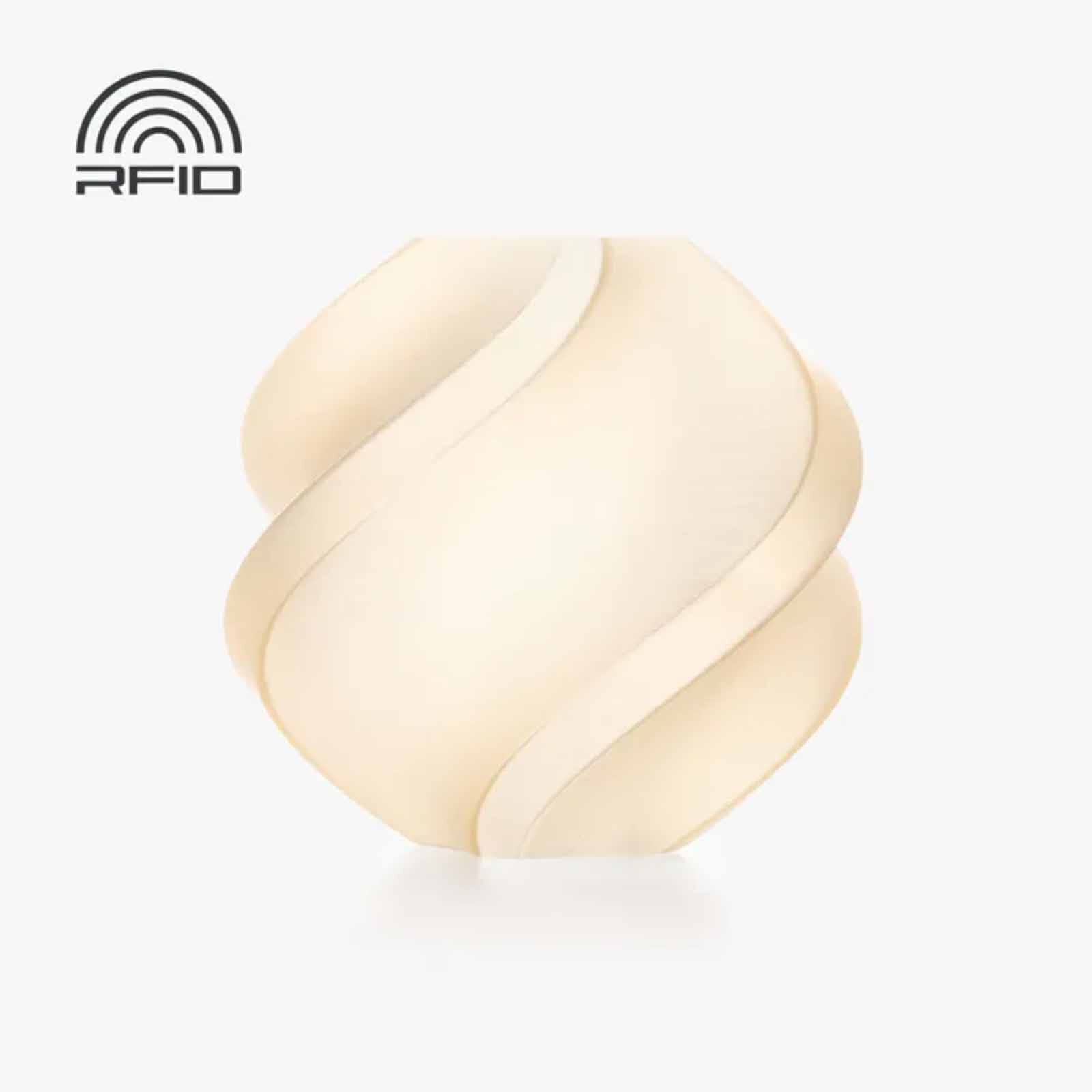 BAMBU LAB Filament Pla Translucent - Mellow Yellow - With Reusable Spool BAM-A17-Y0-1.75-1000-SPL