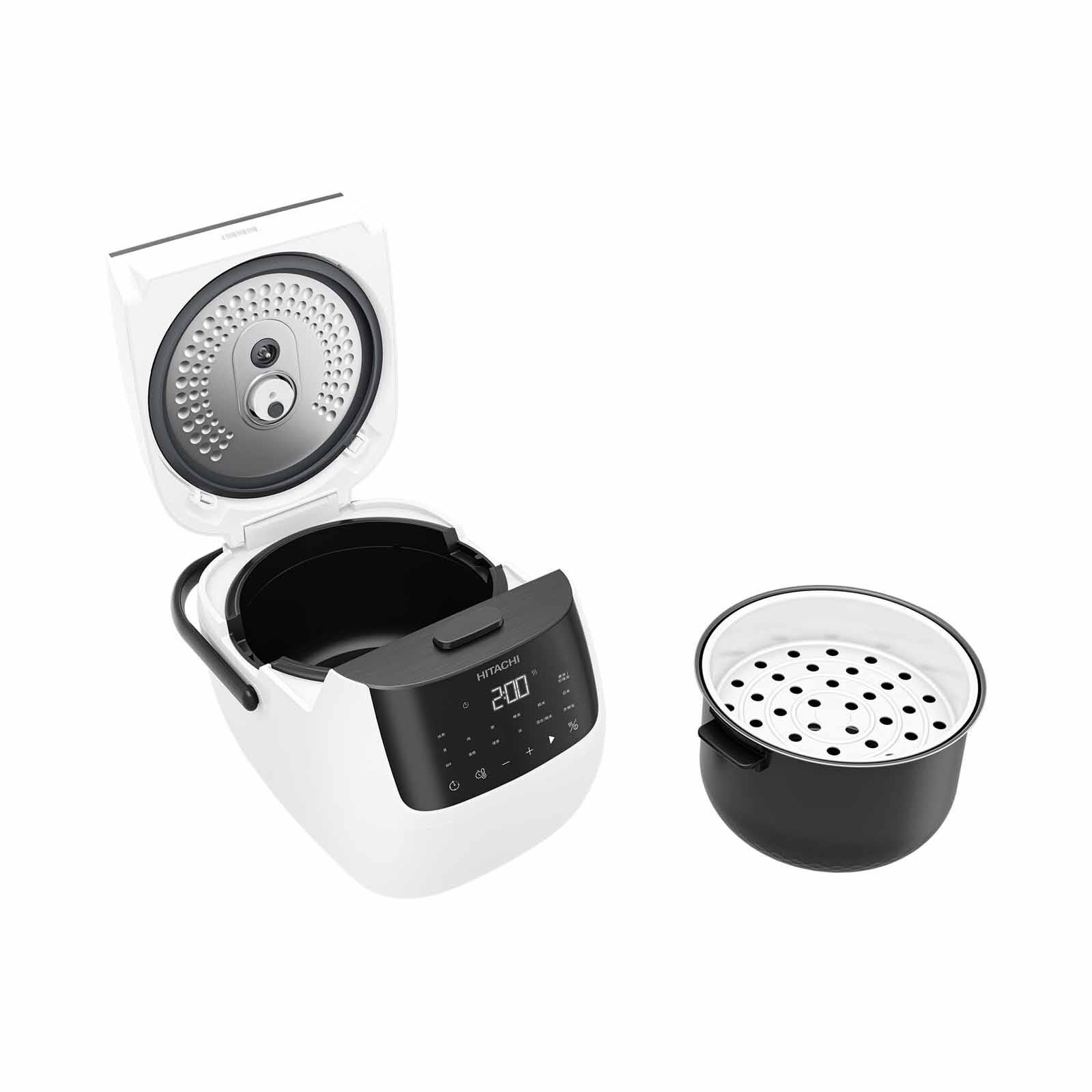 HITACHI Micom Rice Cooker (1.8l) - White RZ-R18XN-W-image 4