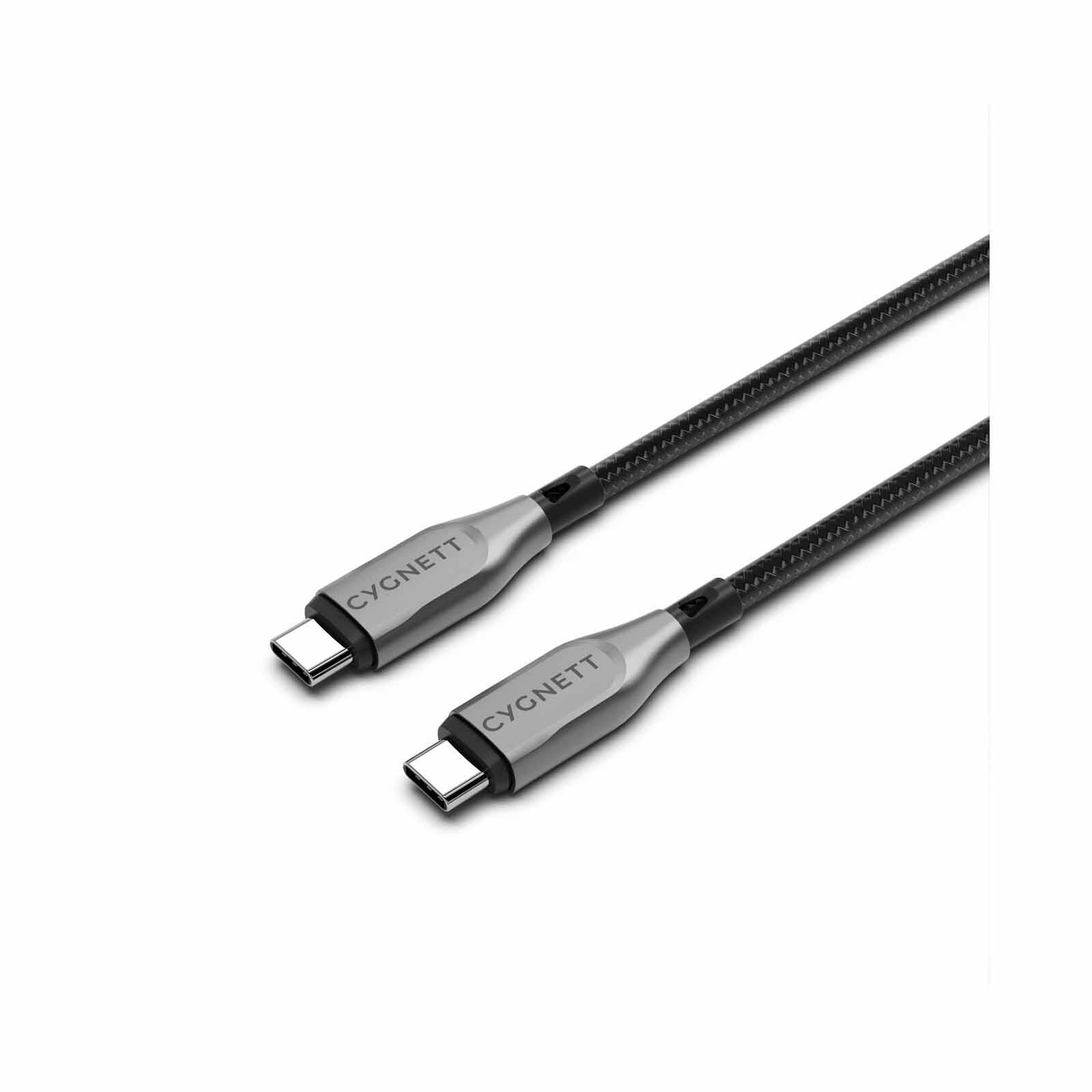 CYGNETT Armoured Usb-c To Usb-c (usb 2.0) Cable - Black 50cm CY4673PCTYC-image 1