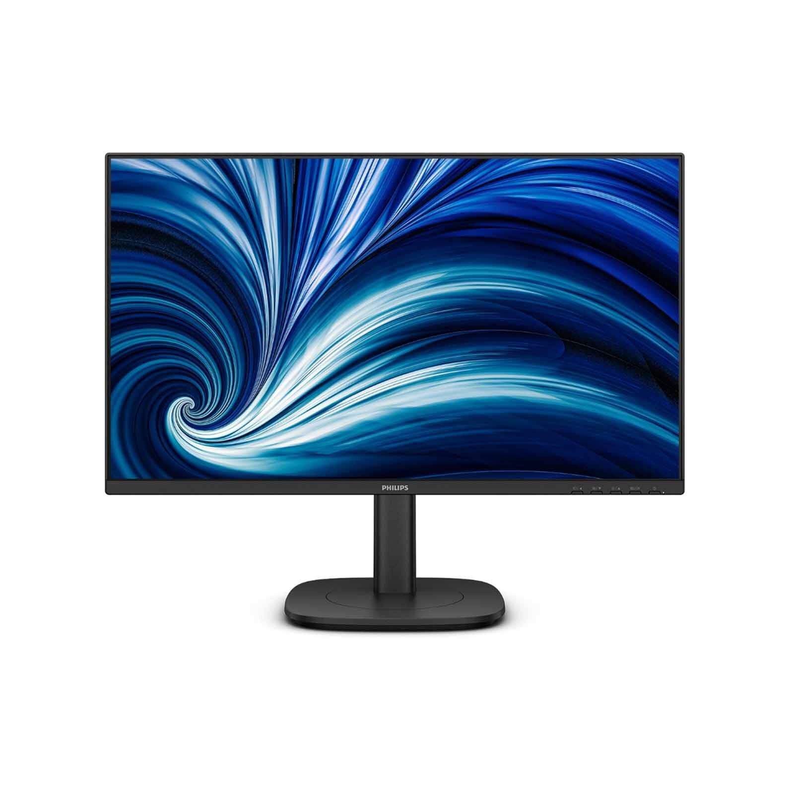 PHILIPS 24in Ips Qhd Usb-c (pd90w) Adaptive Sync Softblue Tech Monitor 24B2U3601-image 1