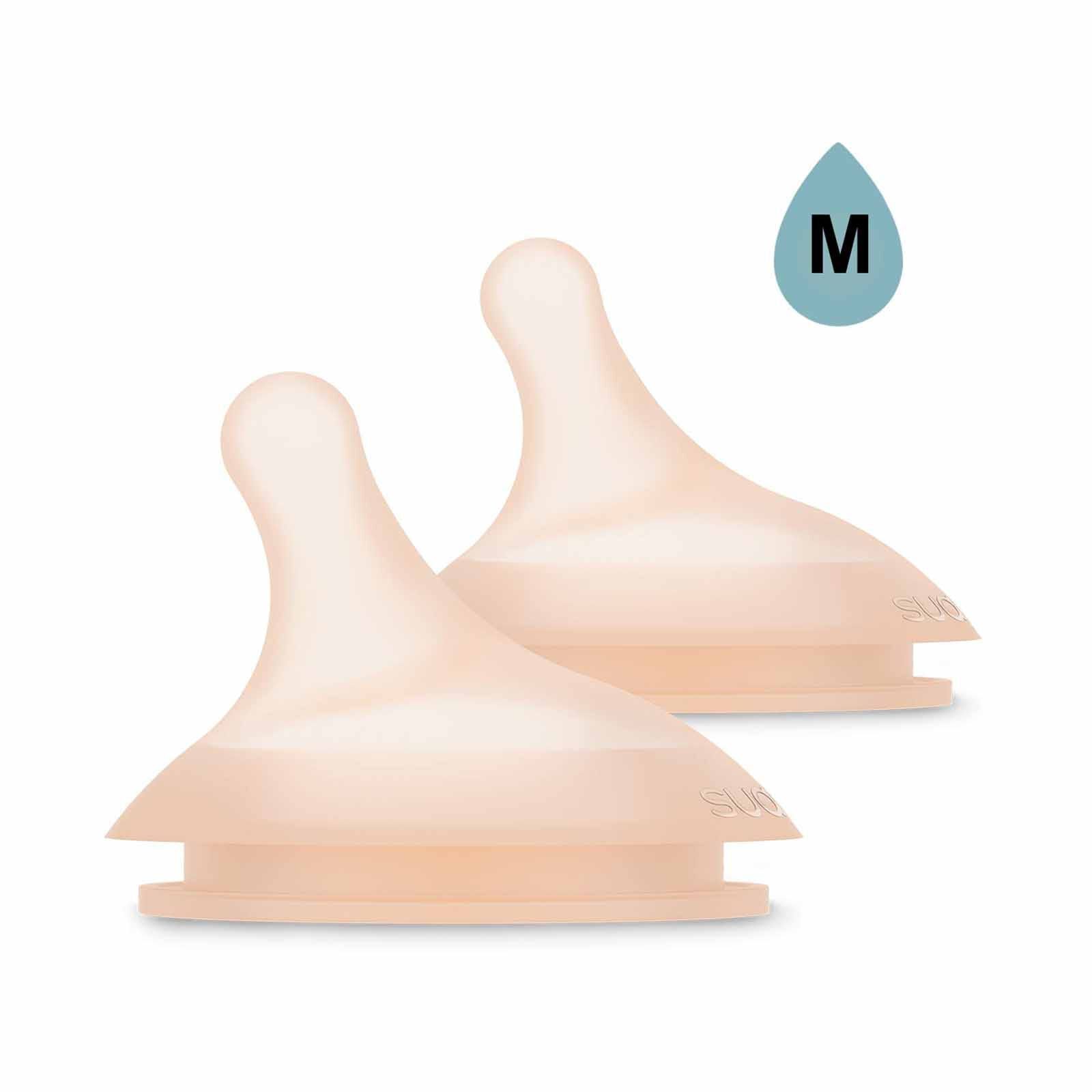 SUAVINEX Silicone Teat X 2 - Medium Flow 3m+ (online) ZERO ZERO