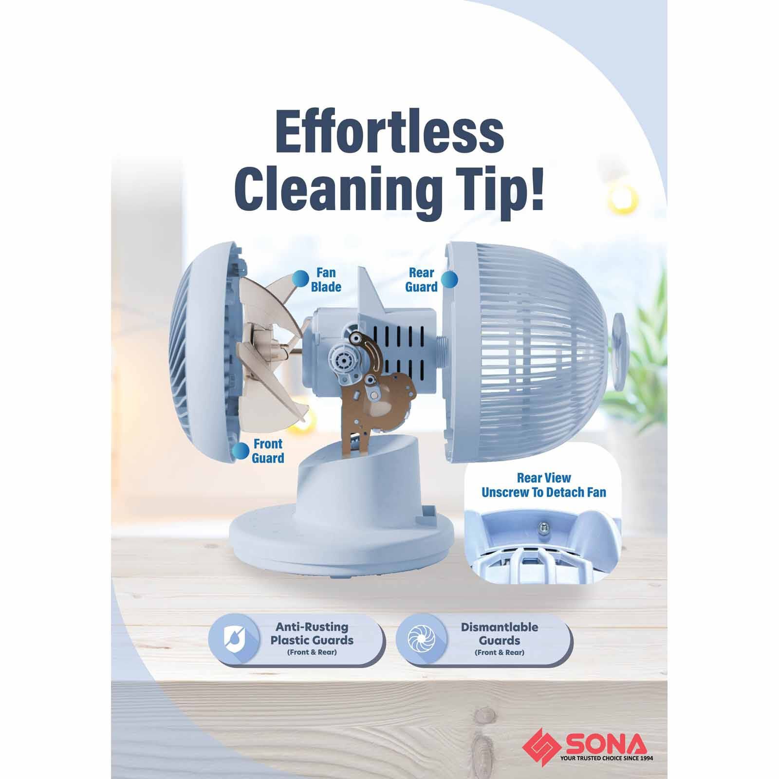 SONA 6 In Dc High Velocity Fan With Remote Control STC1321DC-image 9