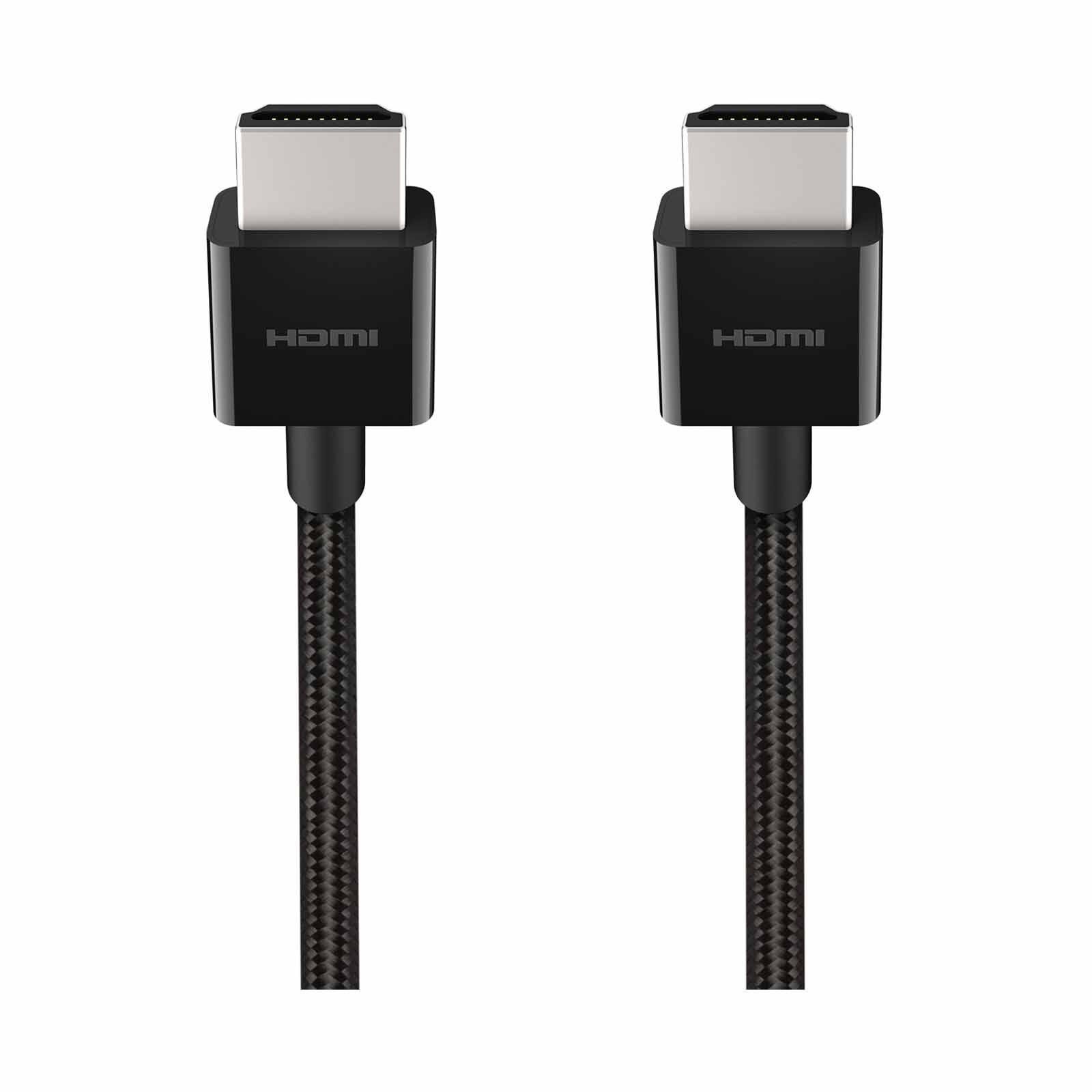 BELKIN 8k Ultra High Speed Hdmi 2.1 Braided Cable-1m AV10176BT1M-BLK-image 1