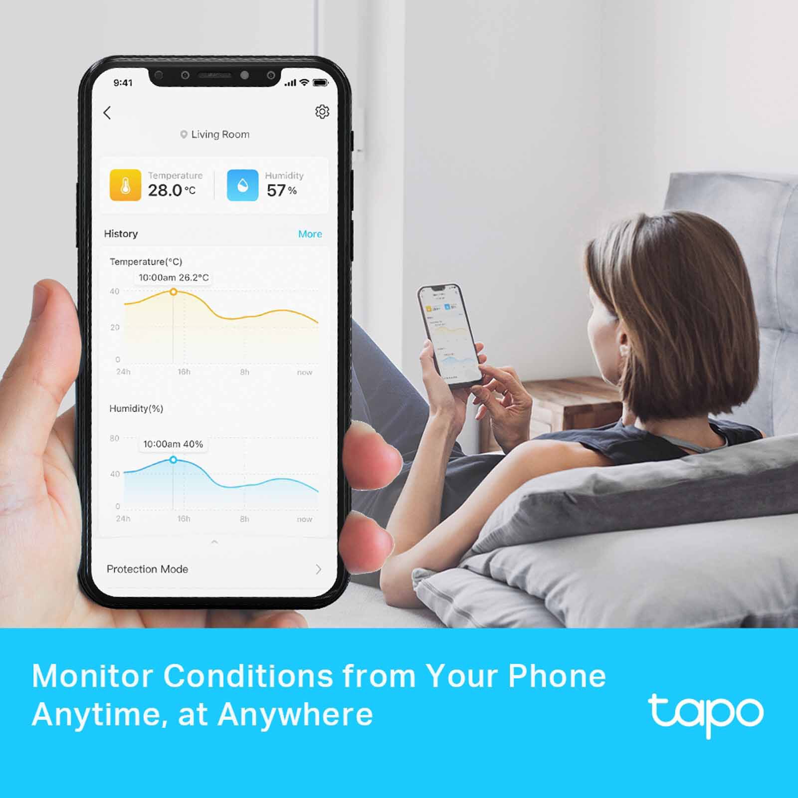 TP LINK Tapo Smart Temperature & Humidity Monitor TAPO T315-image 8