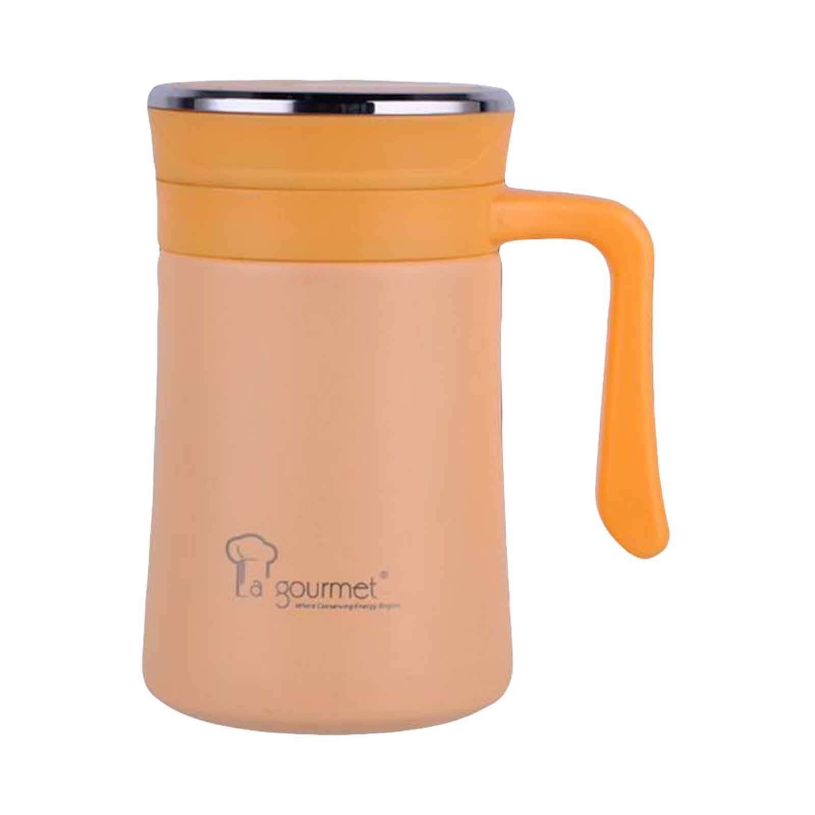 LA GOURMET Spring 500ml Thermal Mug - Orange LGSC395849