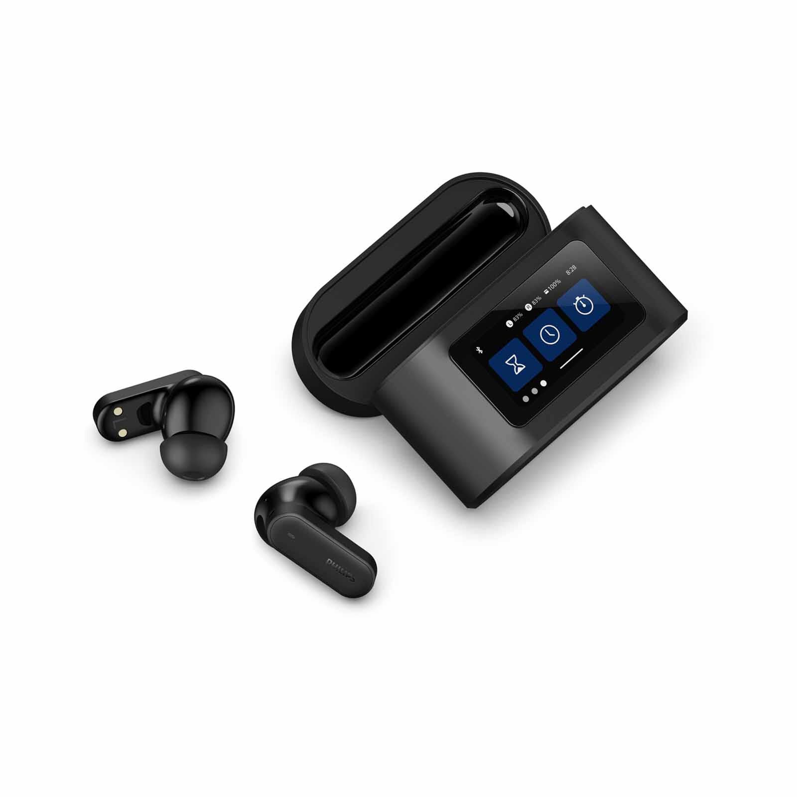 PHILIPS In Ear True Wireless Headphones TAT6000BK/97-image 6