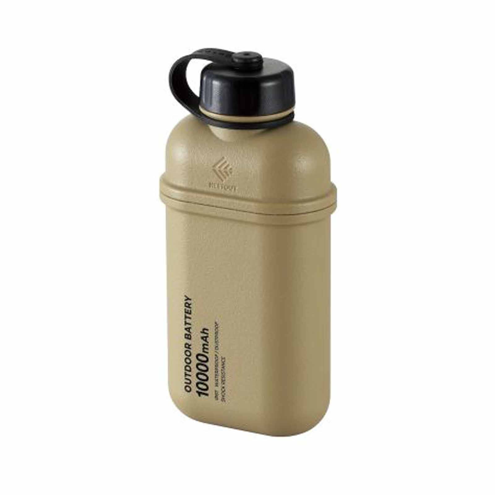 ELECOM Nestout Powerbank 10,000mah/beige DE-NEST10000ABE-image 1