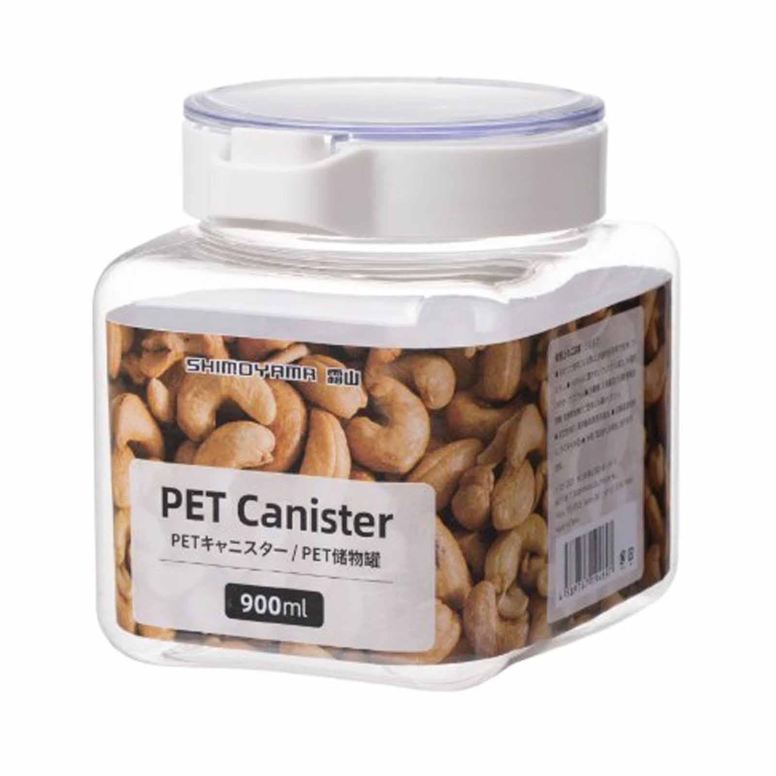 SHIMOYAMA Plastic Storage Jar 900ml SH19469-image null