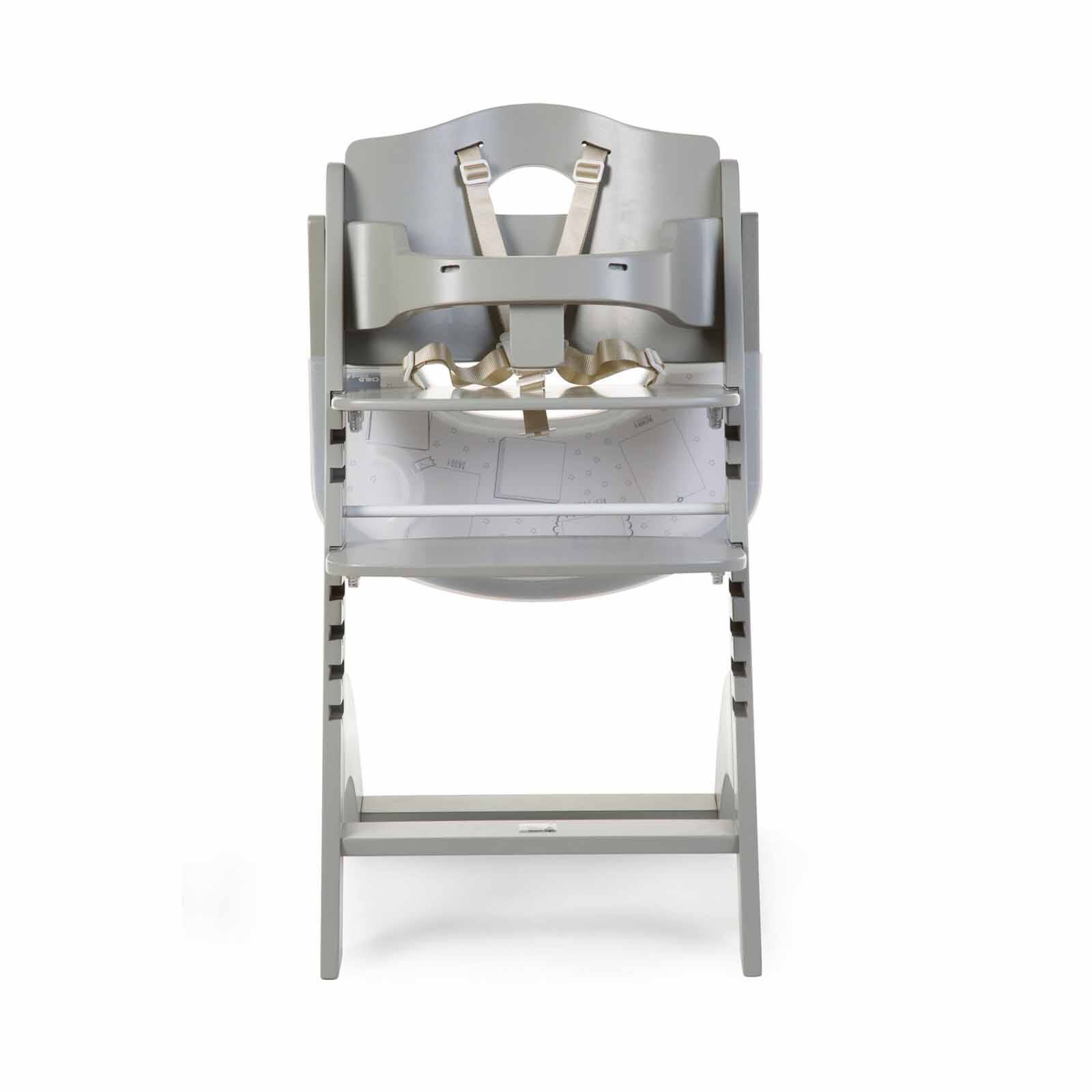 CHILDHOME High Chair + Feeding Tray - Stone Grey (online) LAMBDA 3-image 4