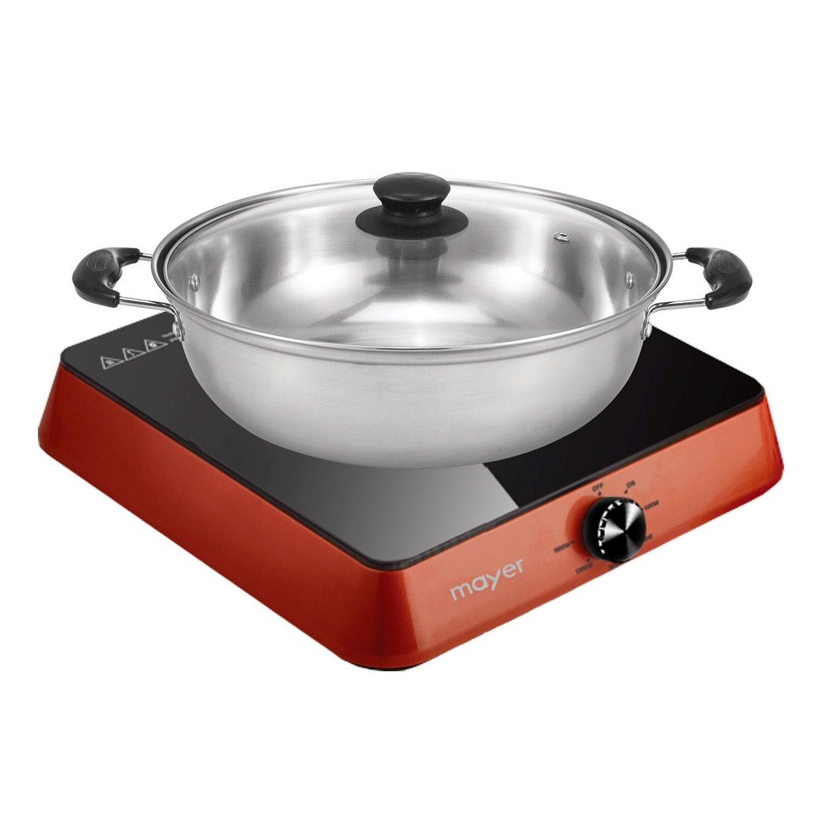 MAYER Induction Cooker 1600w - Red MMIC1619