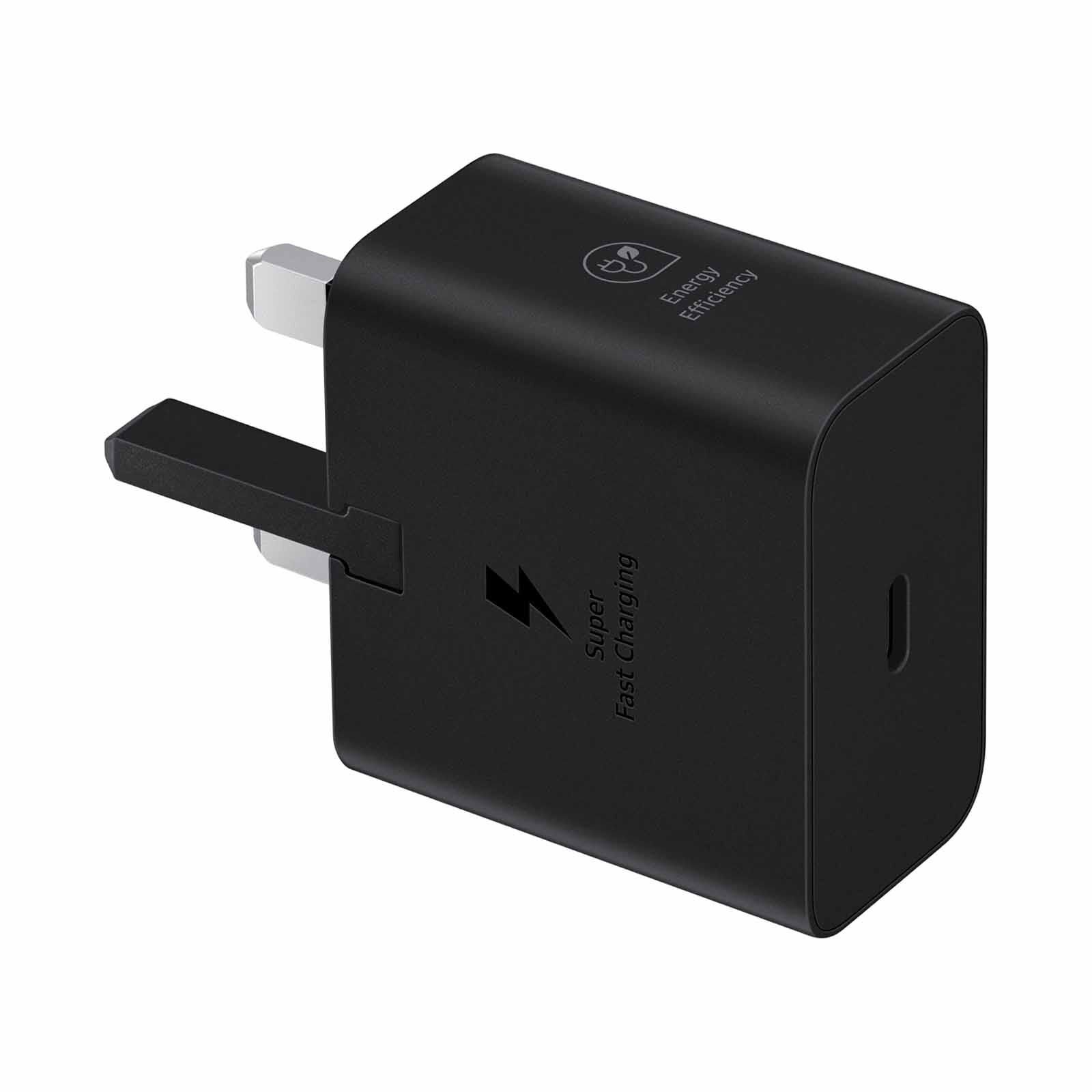 SAMSUNG 25w Travel Adapter Without Cable Black EP-T2510NBEGGB-image 1