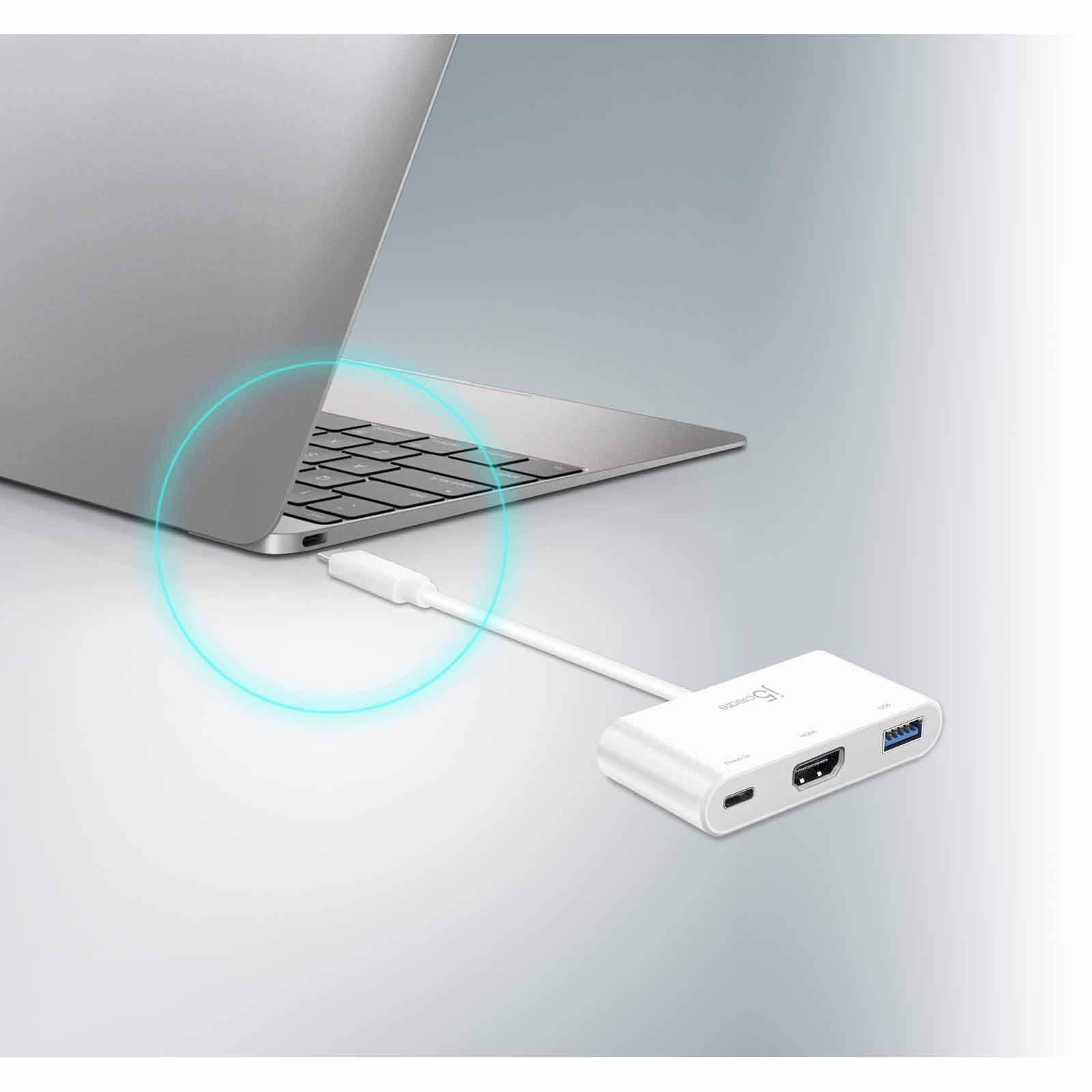 J5CREATE Usb Type-c To Hdmi & Usb 3.0 Hub With Power Delivery 2.0 JCA379-image 4