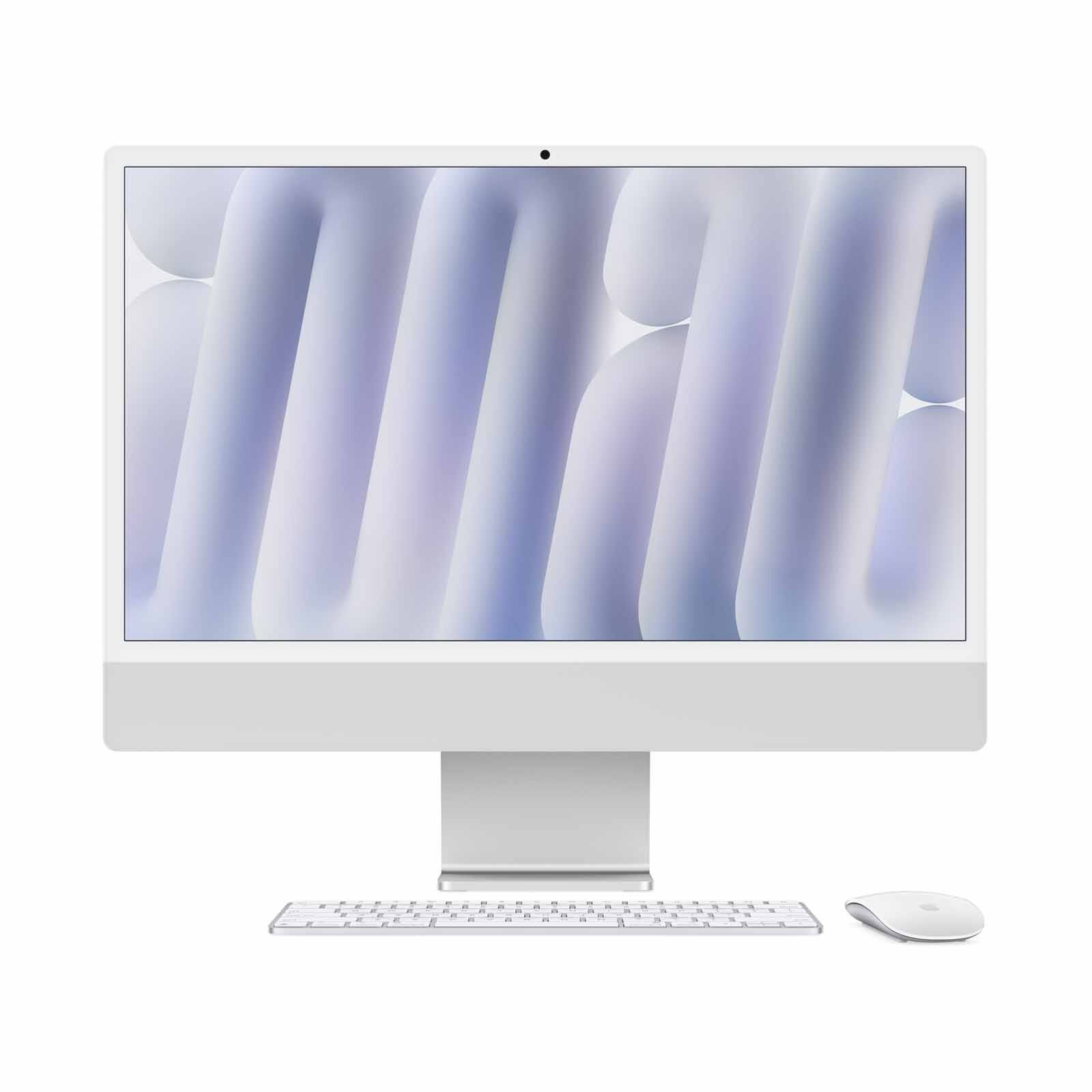 APPLE 24-inch Imac Apple M4 Chip With 8-core Cpu And 8-core Gpu, 16gb, 256gb Ssd - Silver MWUC3ZP/A