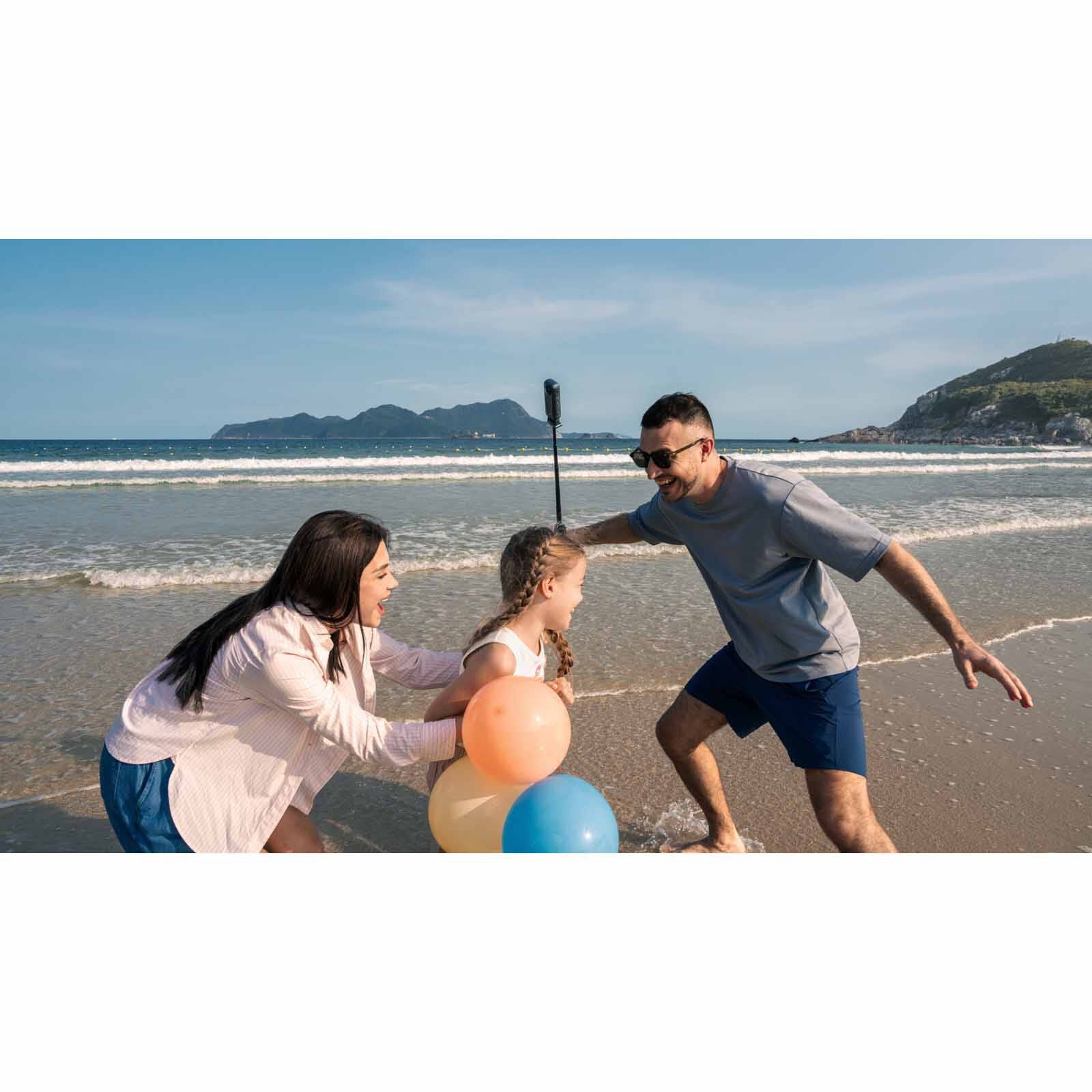 INSTA360 X4 Air Starter Bundle - Start Kit Comes With Additional Battery, 114cm Selfie Stick & Len Cap CINSAAFA (STARTER BUNDLE) - GRAPHITE BLACK-image 7