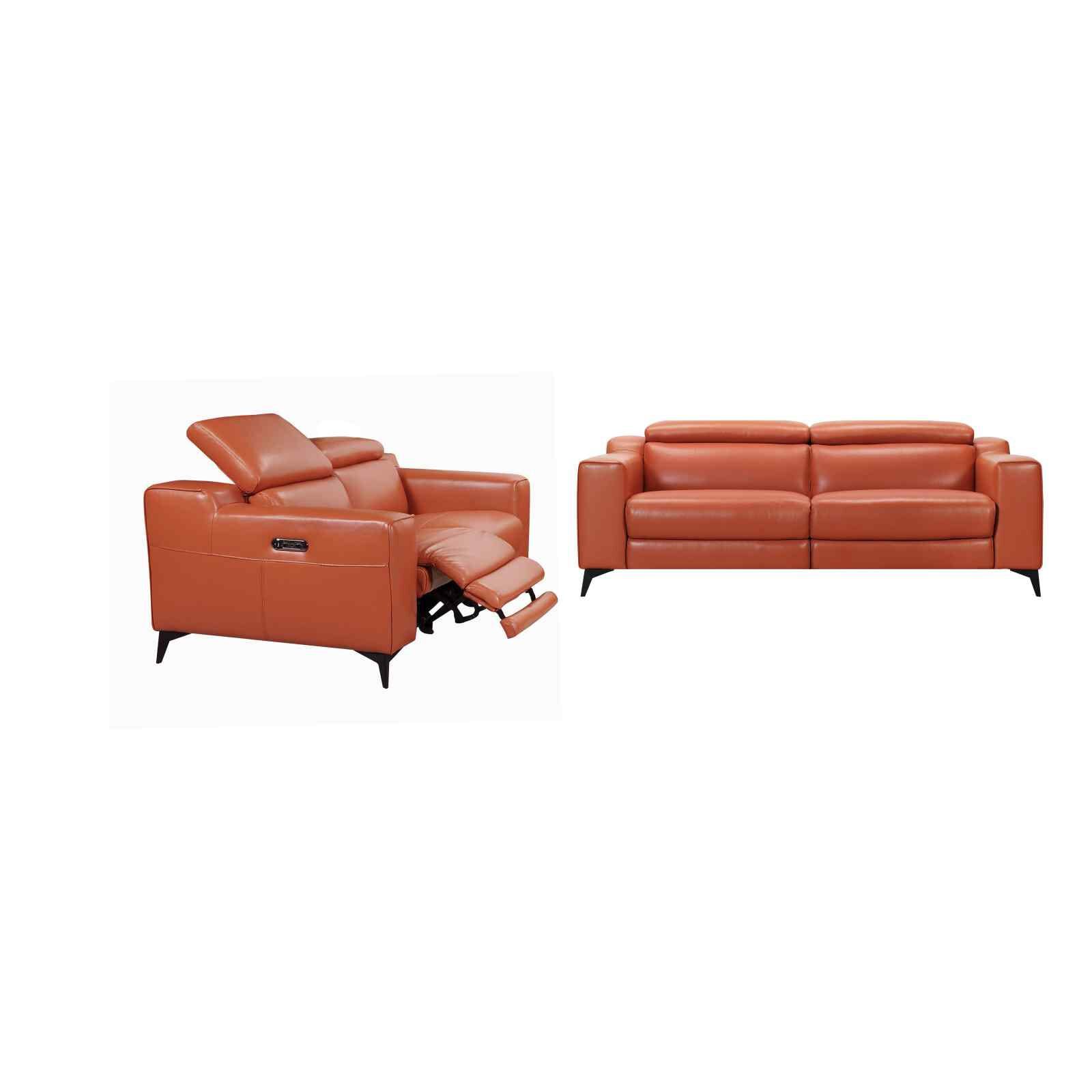 3rr+2rr Seater (fl) C15 Mto Full Leather Incliner Sofa Set NINA-image null