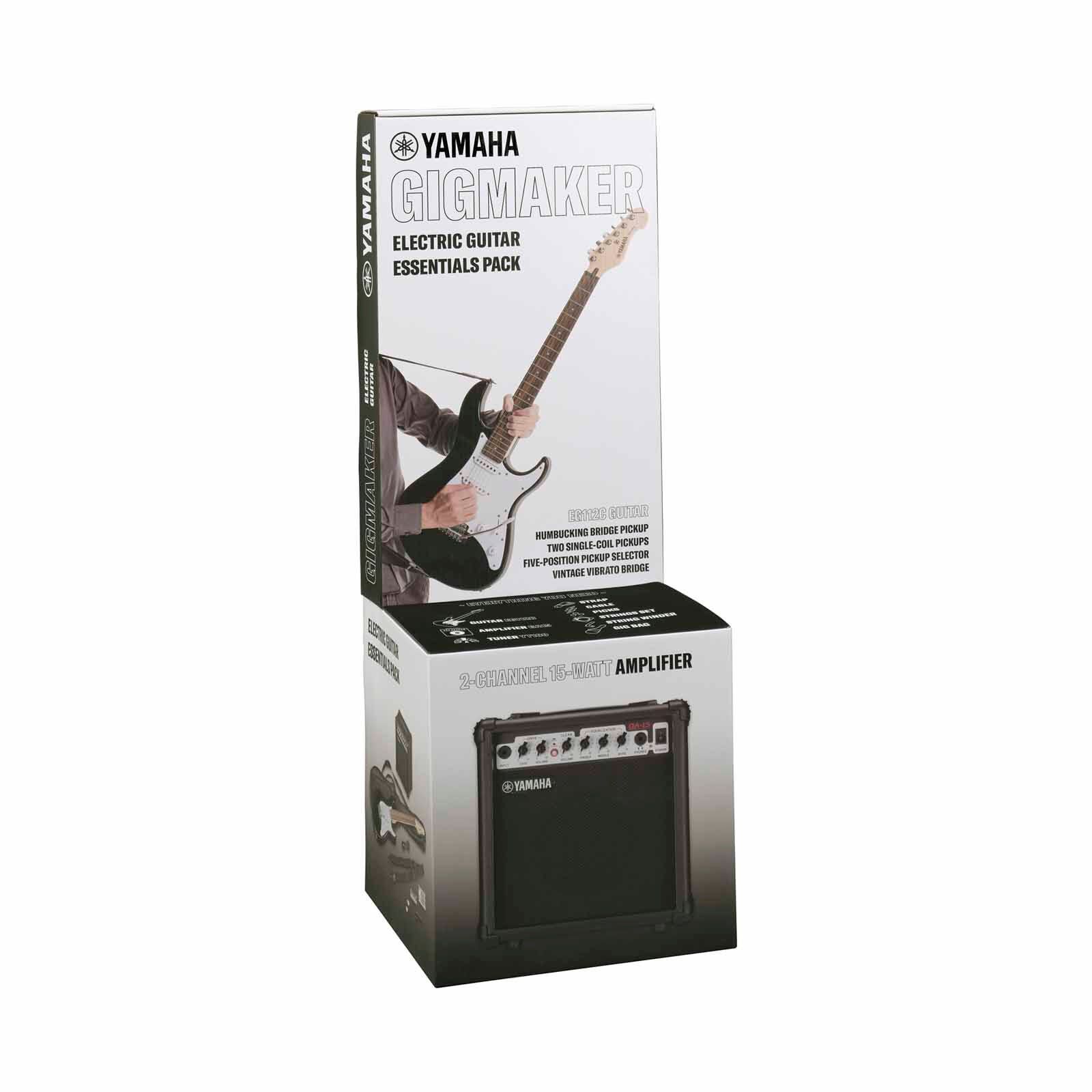 YAMAHA Electric Guitar Package-black) With Guitar Amplifier And Related Accessories EG112GPII BLK-image 2